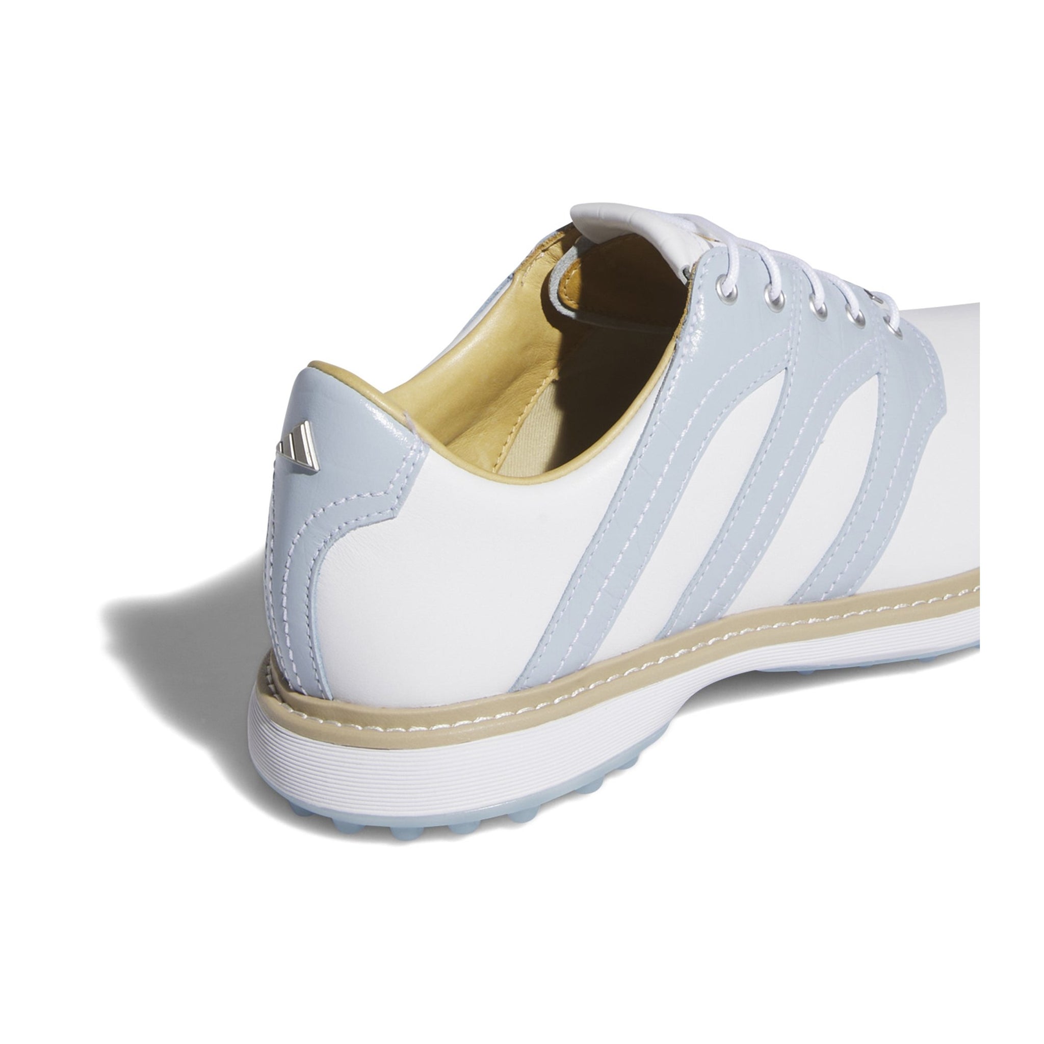 adidas MC Z-Traxion Golf Shoes White/Wonder Blue/Savannah