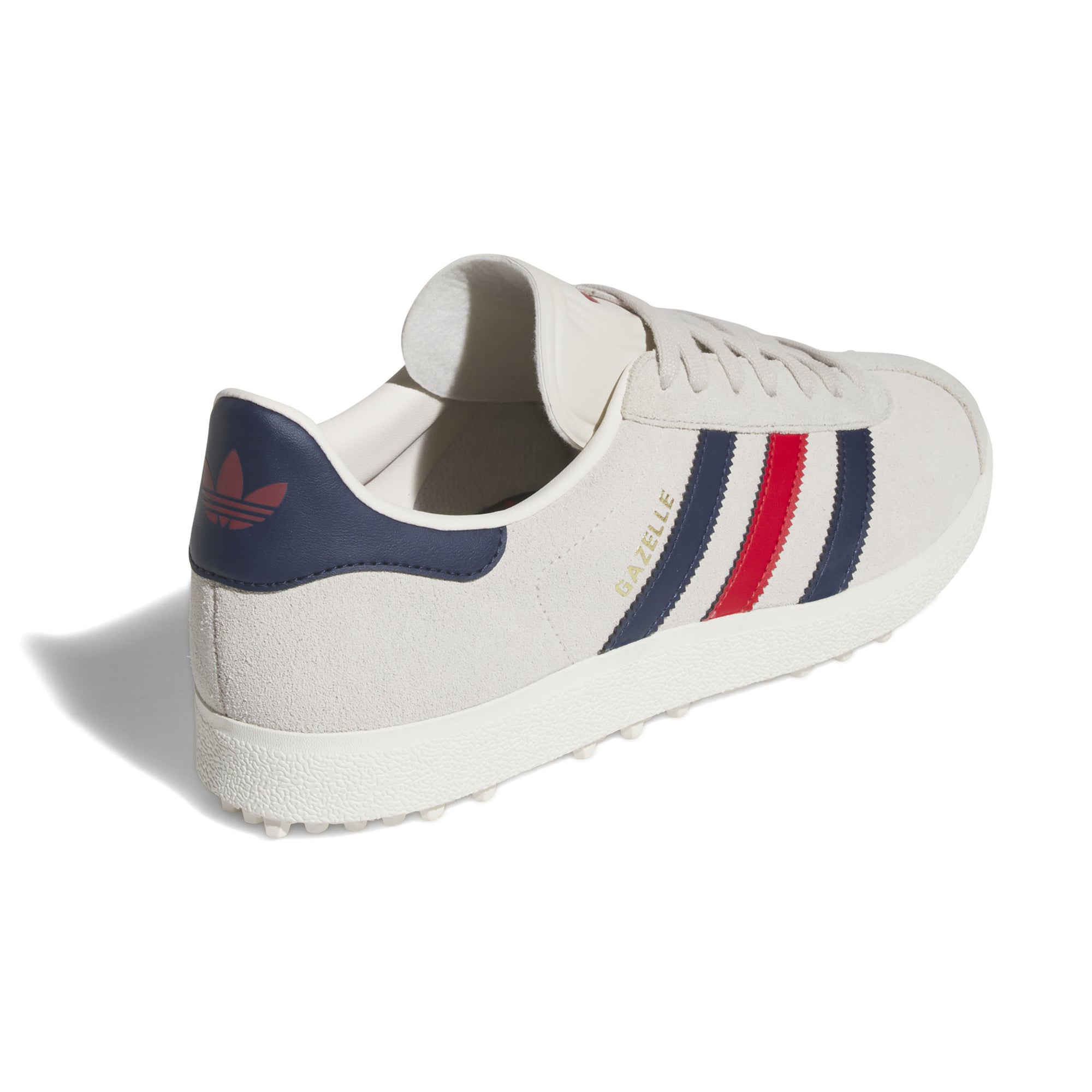 adidas Originals Gazelle Spikeless Golf Shoes - Alumina/Night  Indigo/Scarlet - JS1894 - Function18