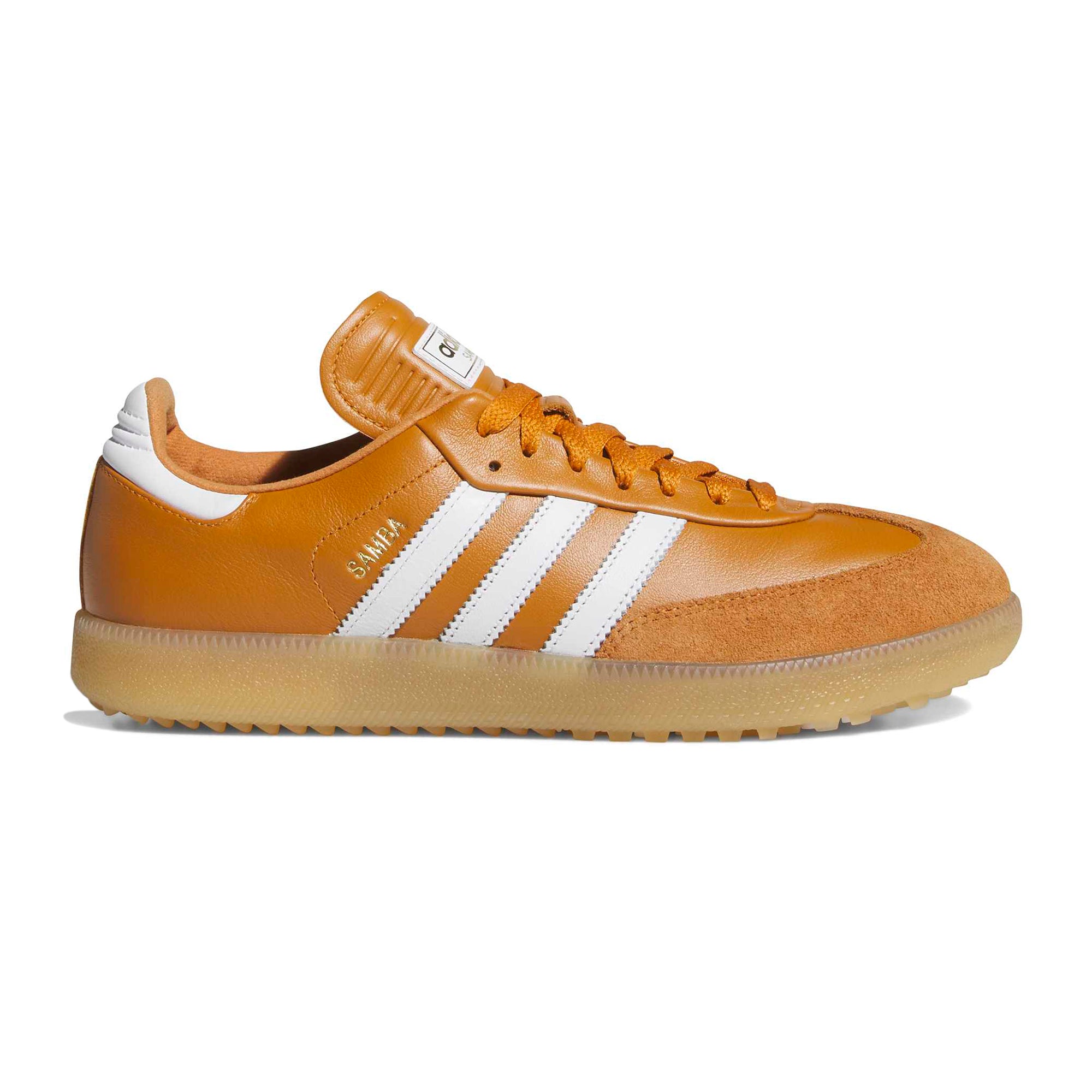 adidas Originals Samba Lux Spikeless Golf Shoes - Black/White/Gum