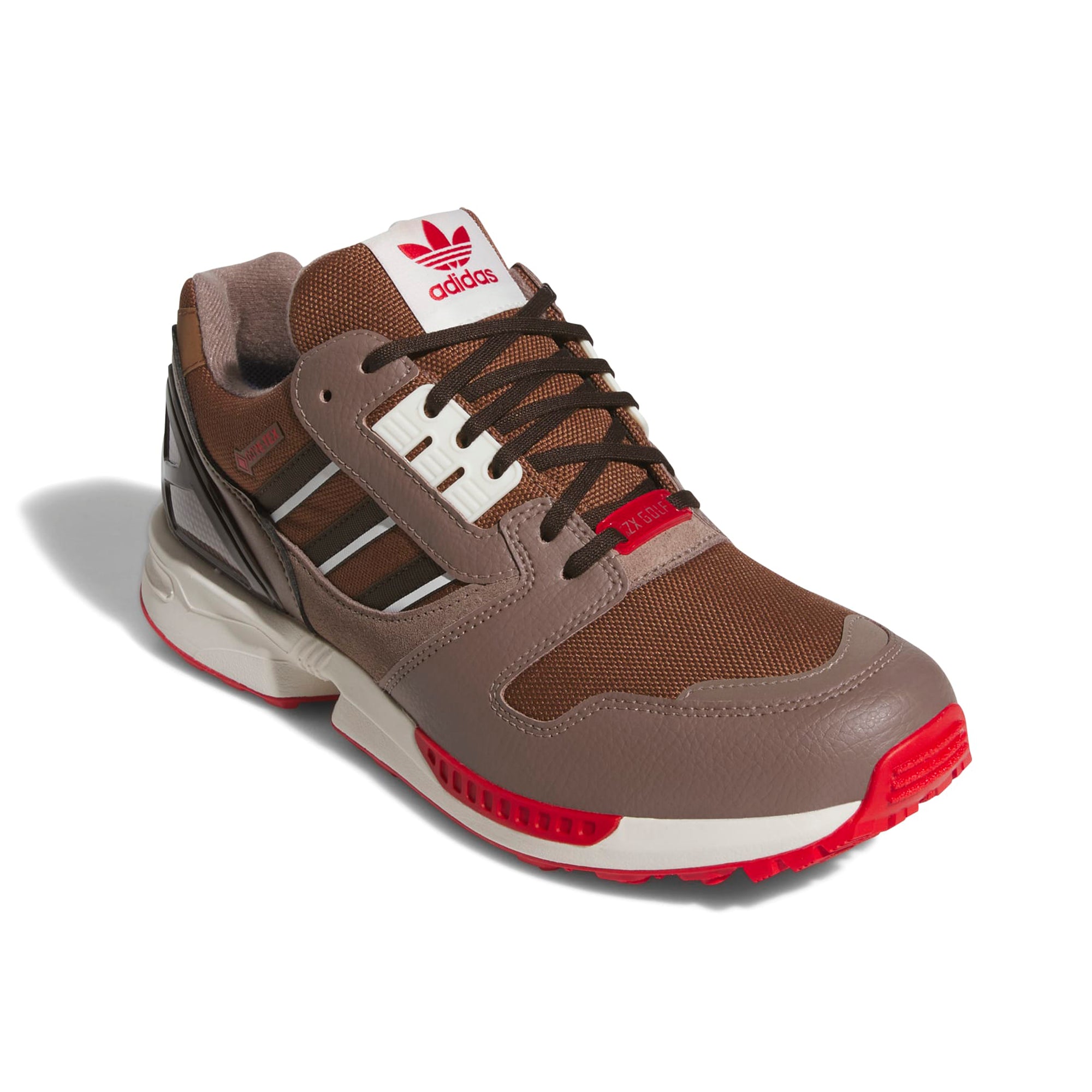 adidas Originals ZX 8000 Gore-Tex Golf Shoes - Trace Brown