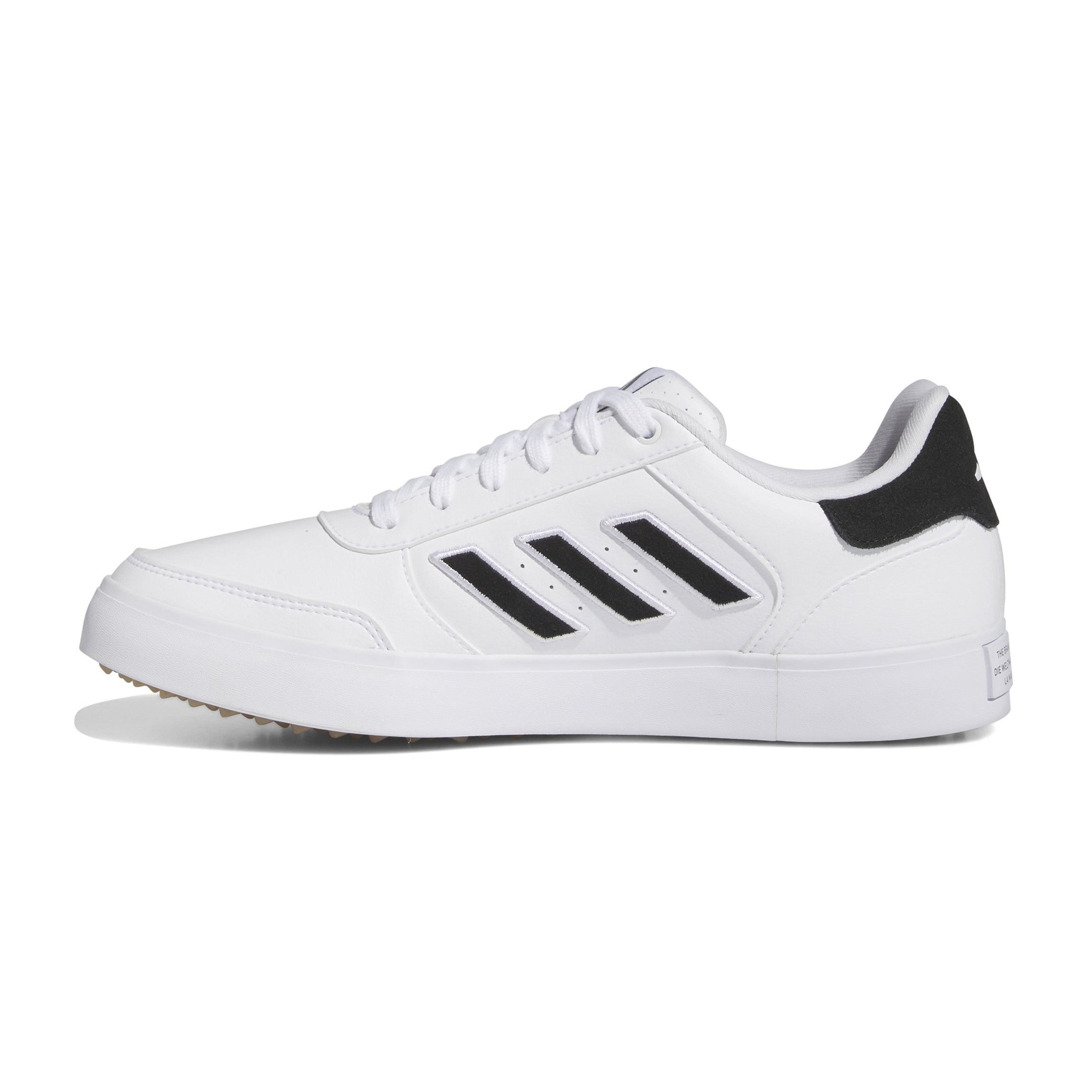 ★[ADIDAS]★WS Golf RETROCROSS SPYCHRIS Chalk White★ adidas Buty Retrocross 24 Spikeless Golf - Bialy | adidas Poland