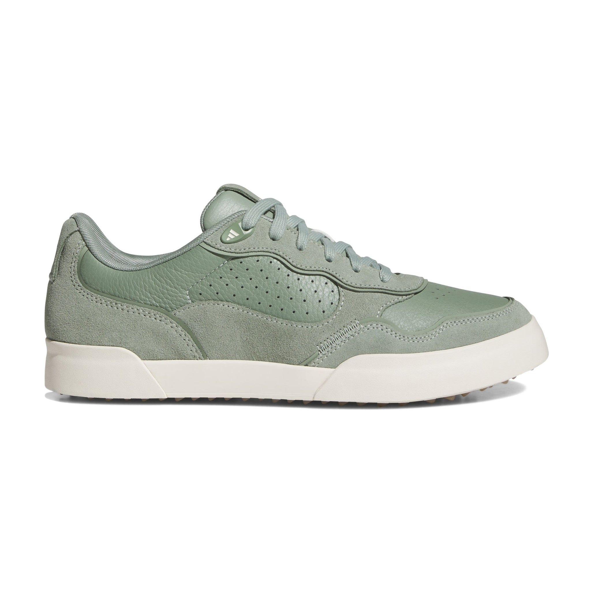 adidas Retrocross 25 Golf Shoes Silver Green/Off White/Gum