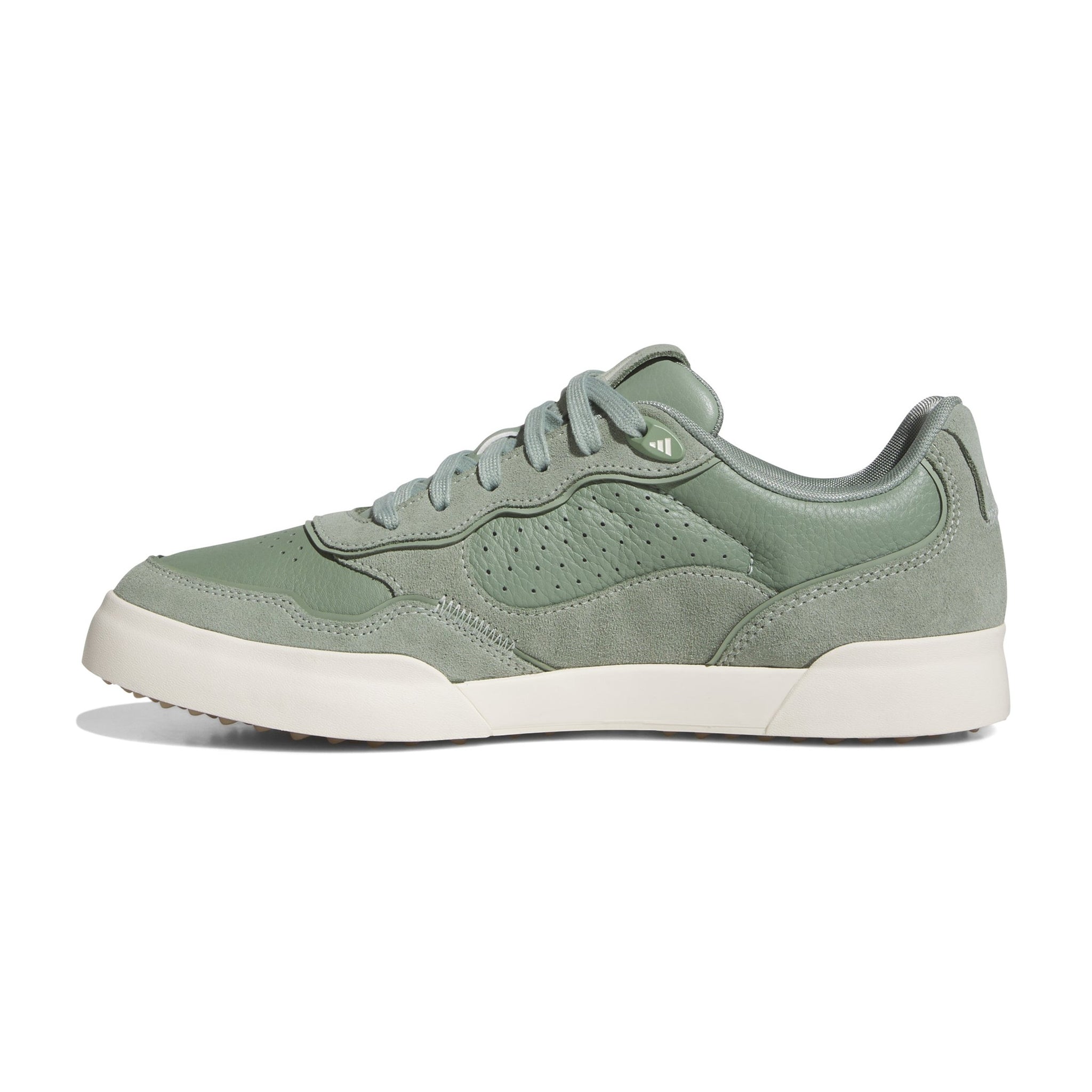 adidas Retrocross 25 Golf Shoes Silver Green/Off White/Gum