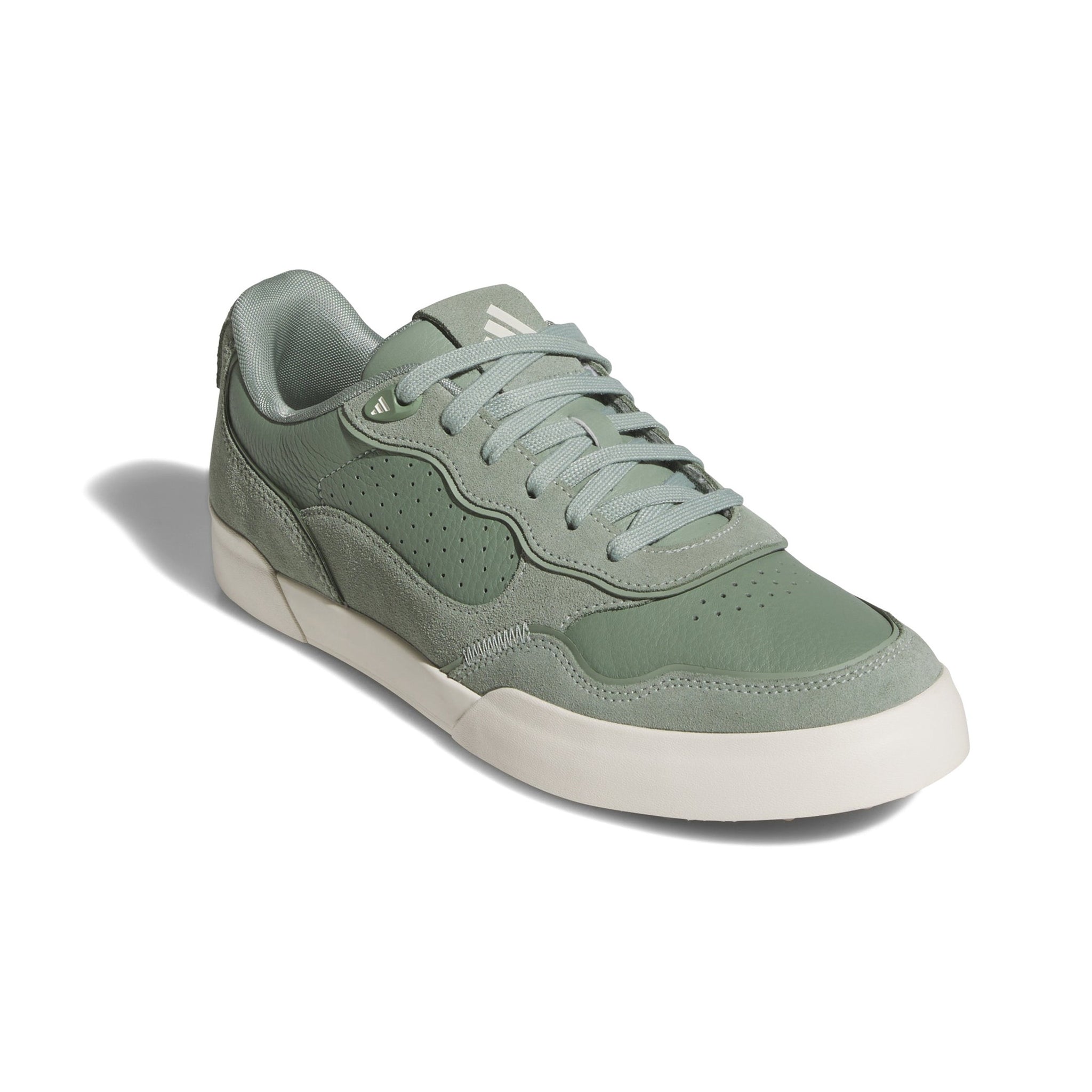 adidas Retrocross 25 Golf Shoes Silver Green/Off White/Gum
