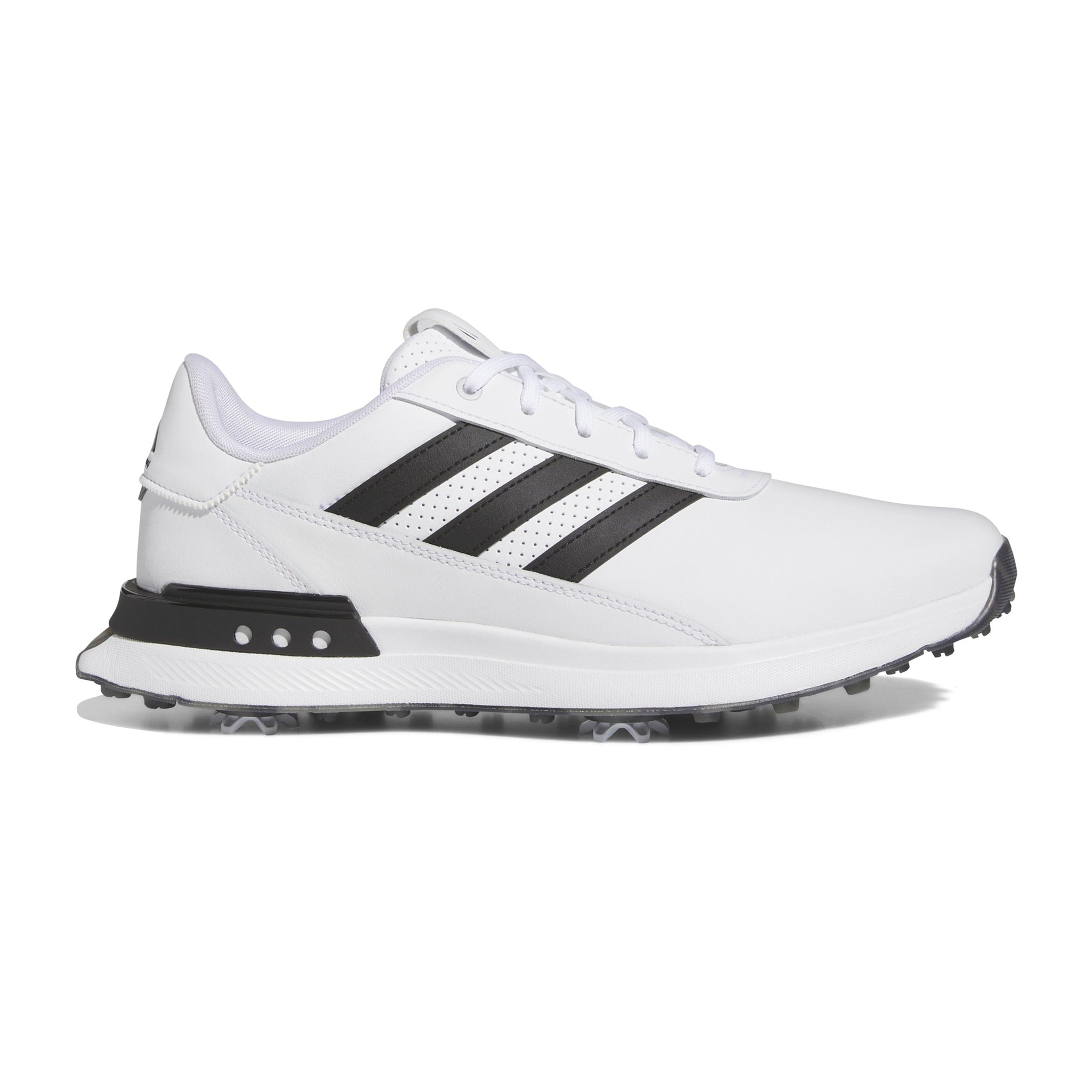 adidas S2G 24 Spiked Golf Shoes White/Black/Silver