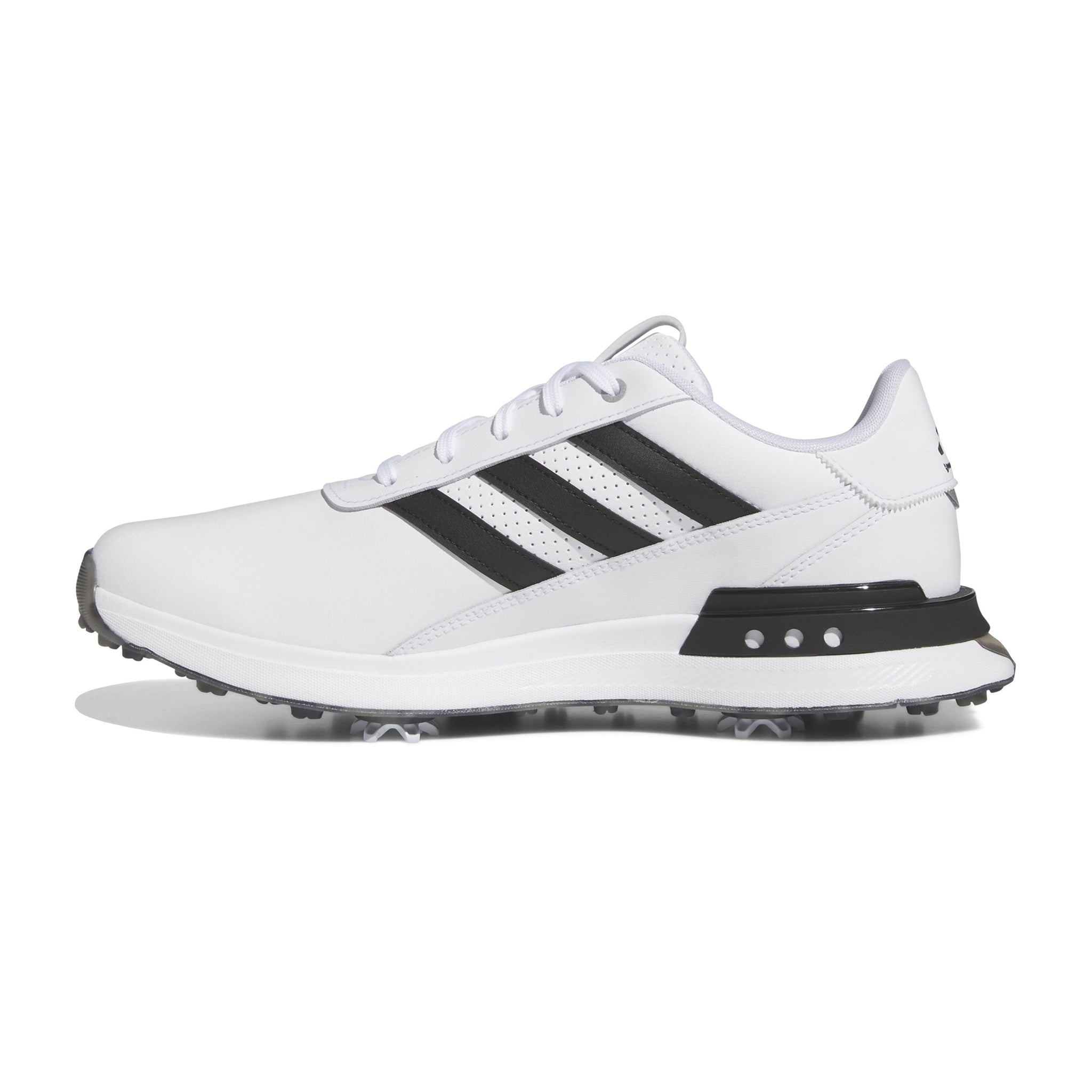 adidas S2G 24 Spiked Golf Shoes White/Black/Silver