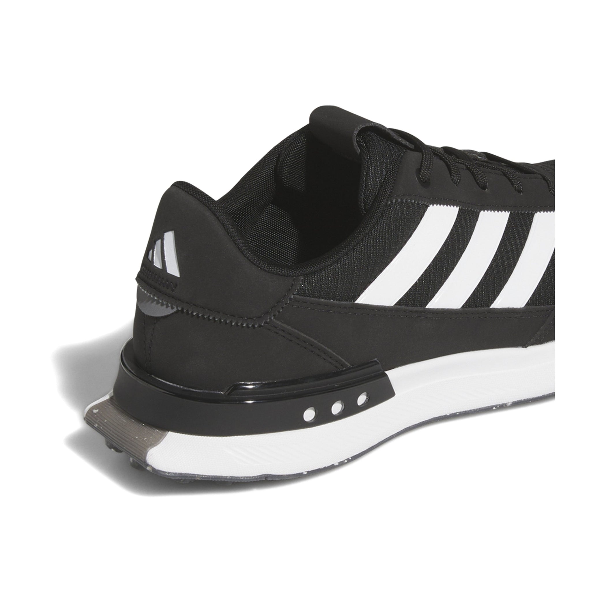 adidas S2G 24 Spikeless Golf Shoes Black/White/Iron Metallic