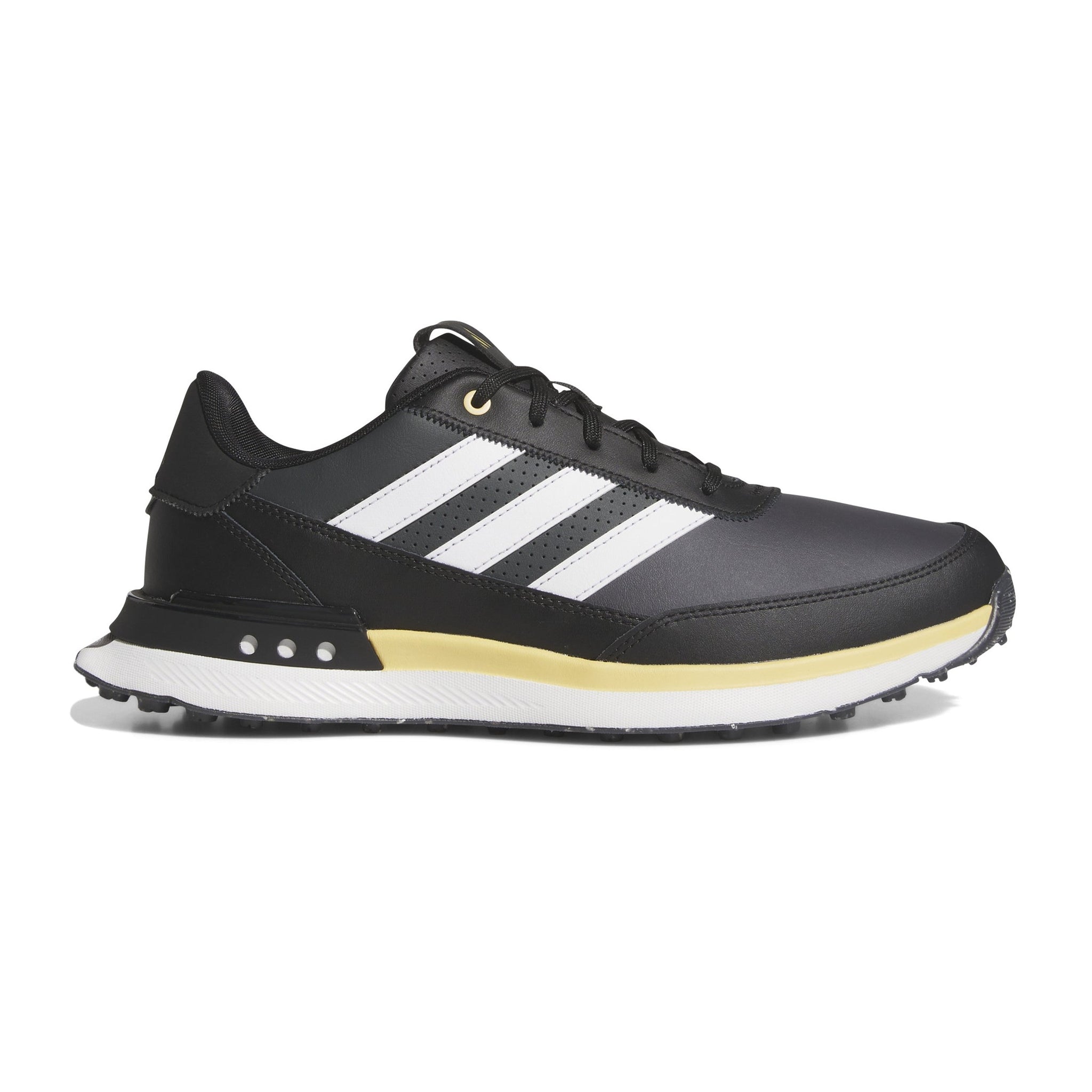 adidas S2G SL Leather Golf Shoes - Black/White adidas S2G SL Leather Golf Shoes - Black/White