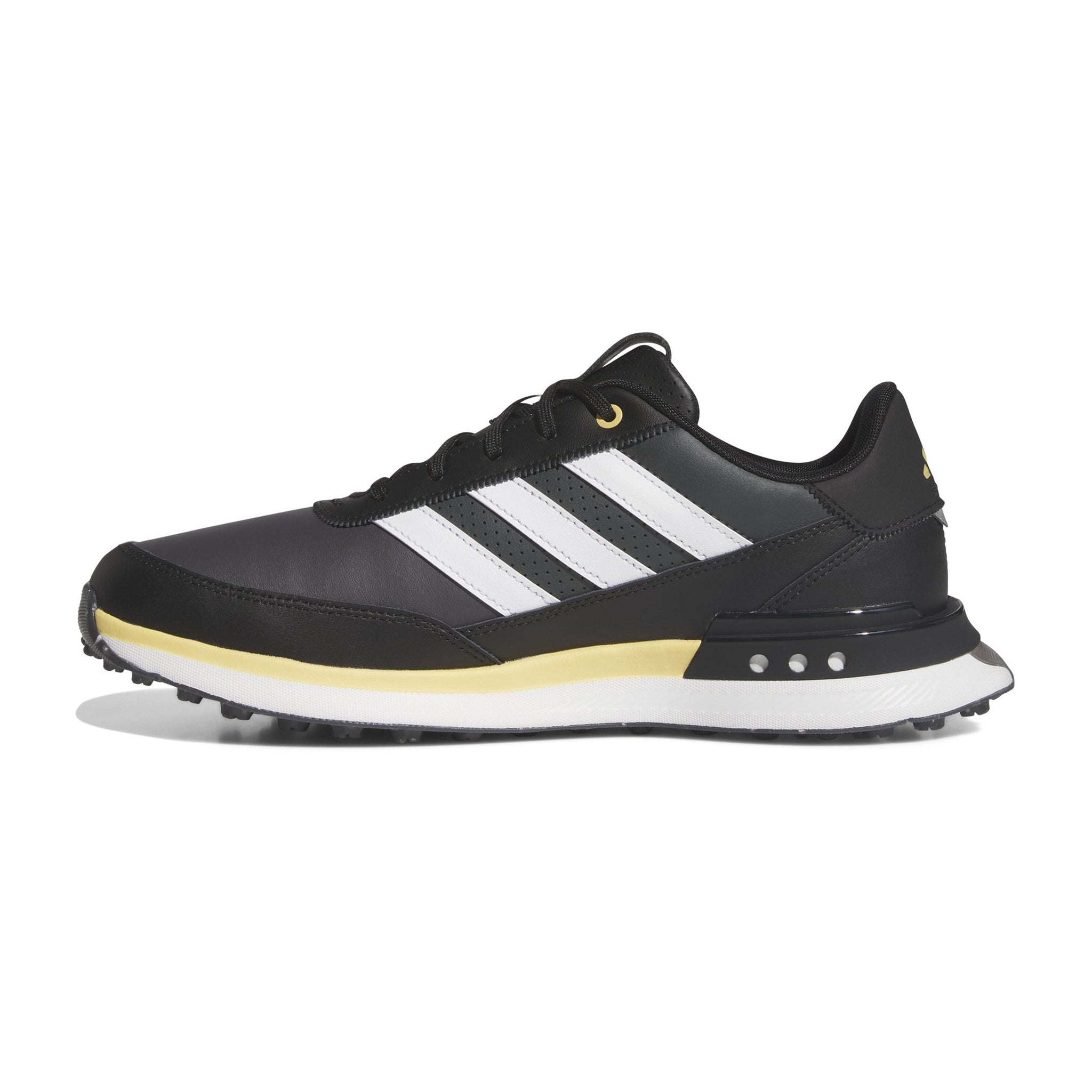 adidas S2G SL Leather Golf Shoes - Black/White adidas S2G SL Leather Golf Shoes - Black/White
