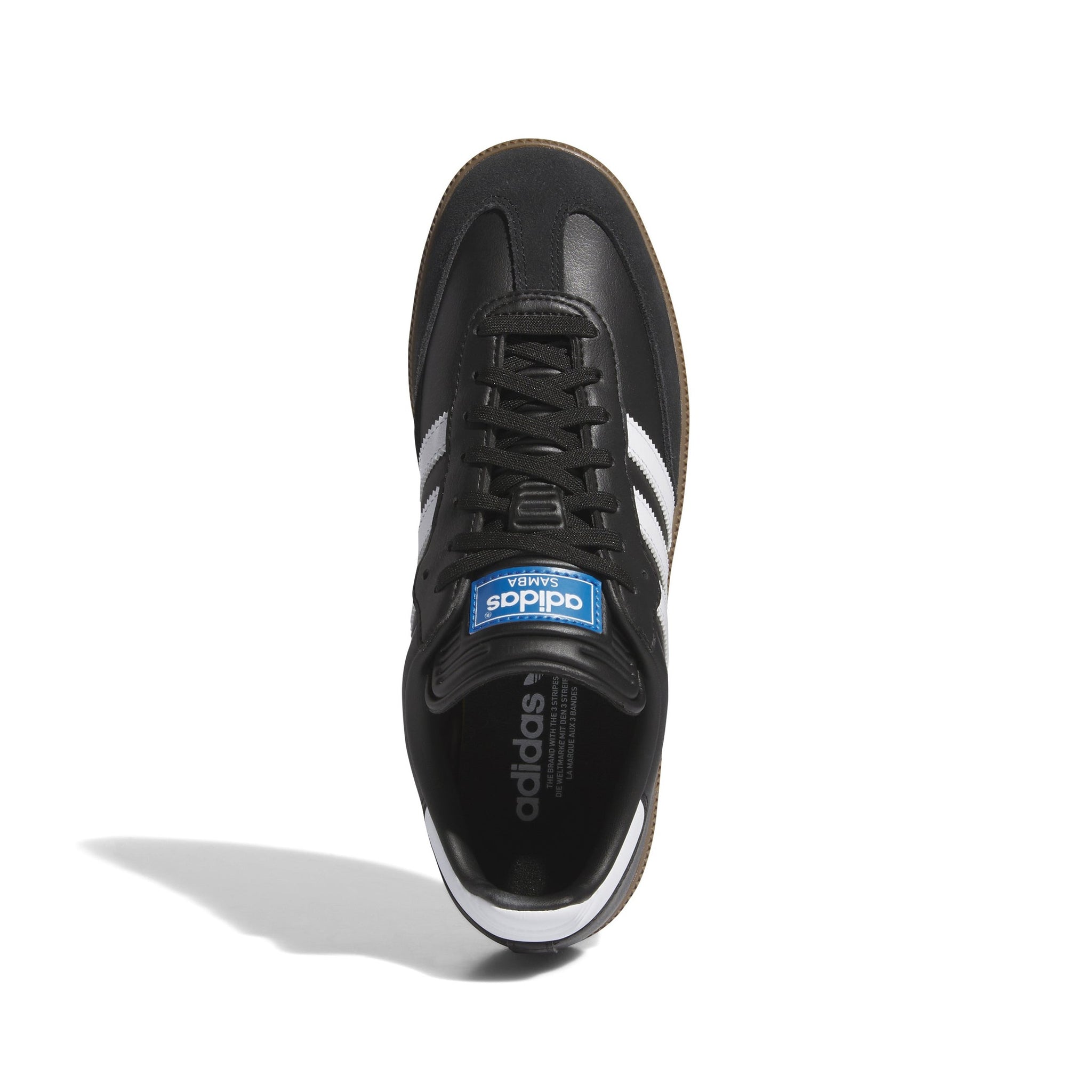 adidas Samba Spikeless Golf Shoes Black/White/Gum 5