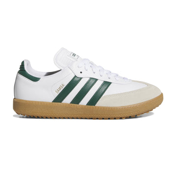 adidas Samba Lux Spikeless Golf Shoes White/Green/Gum