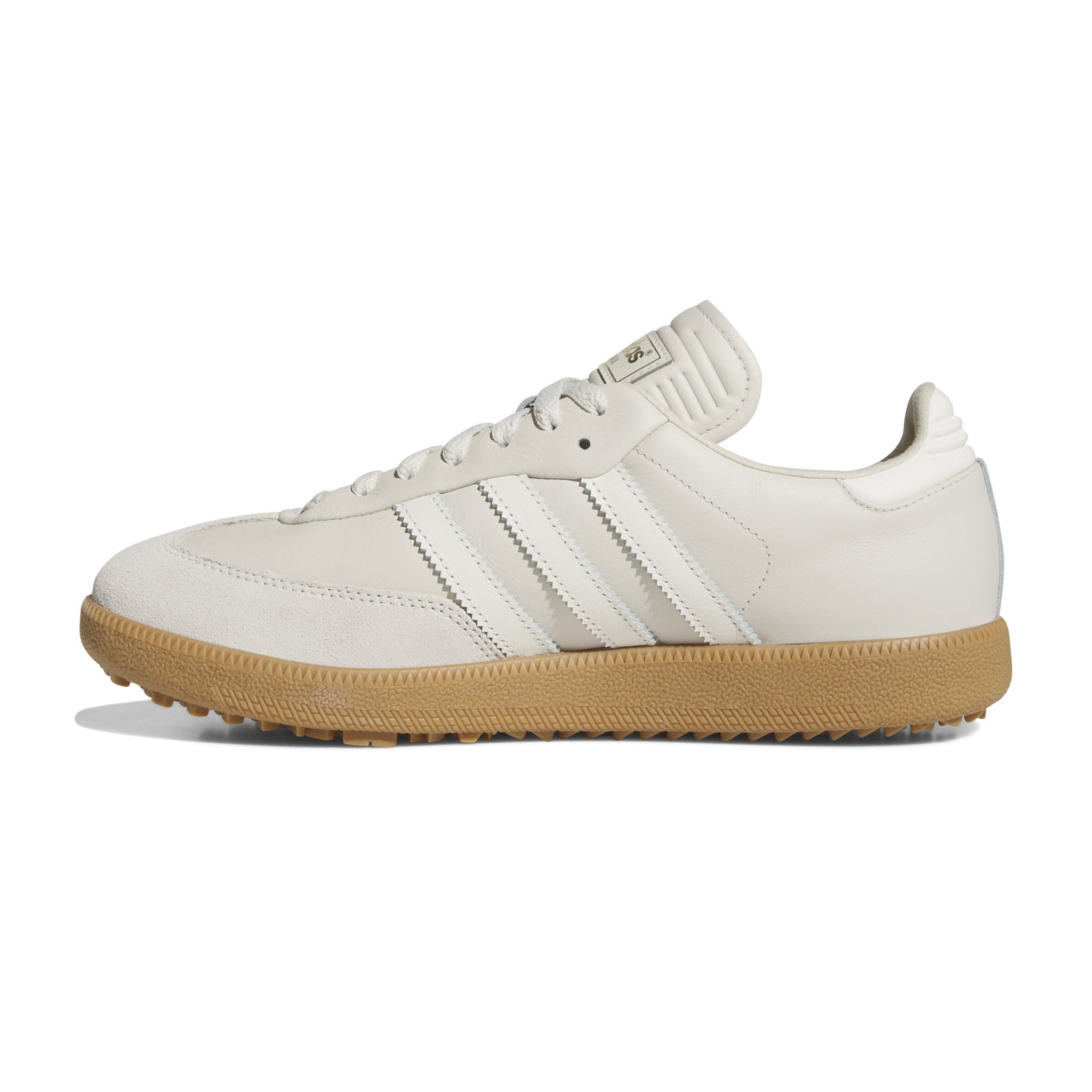 adidas Samba Lux Spikeless Golf Shoes Alumina/Off White/Gum
