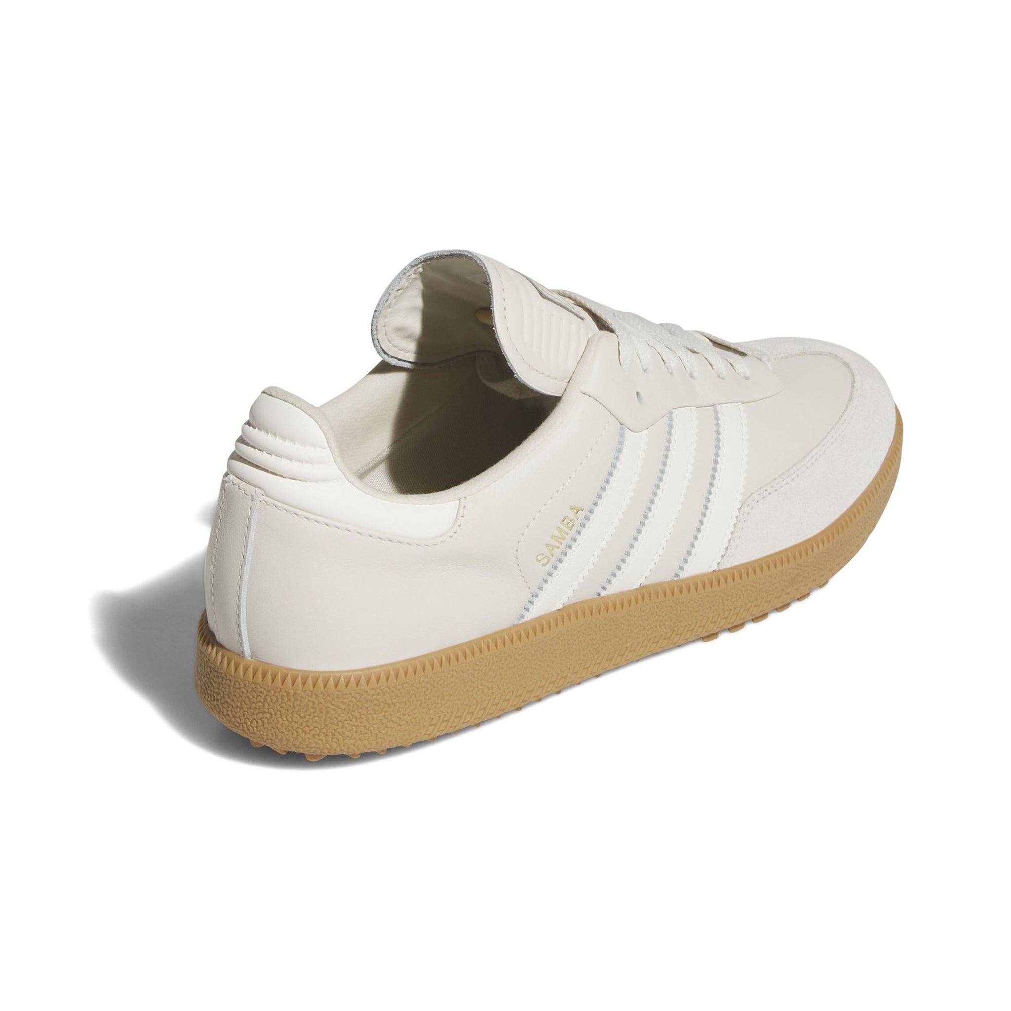 adidas Samba Lux Spikeless Golf Shoes Alumina/Off White/Gum