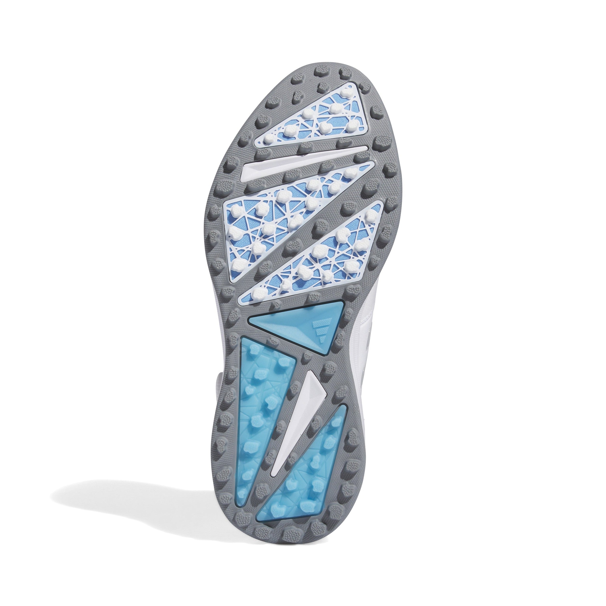adidas Solarmotion 24 BOA Golf Shoes - White/Silver/Blue