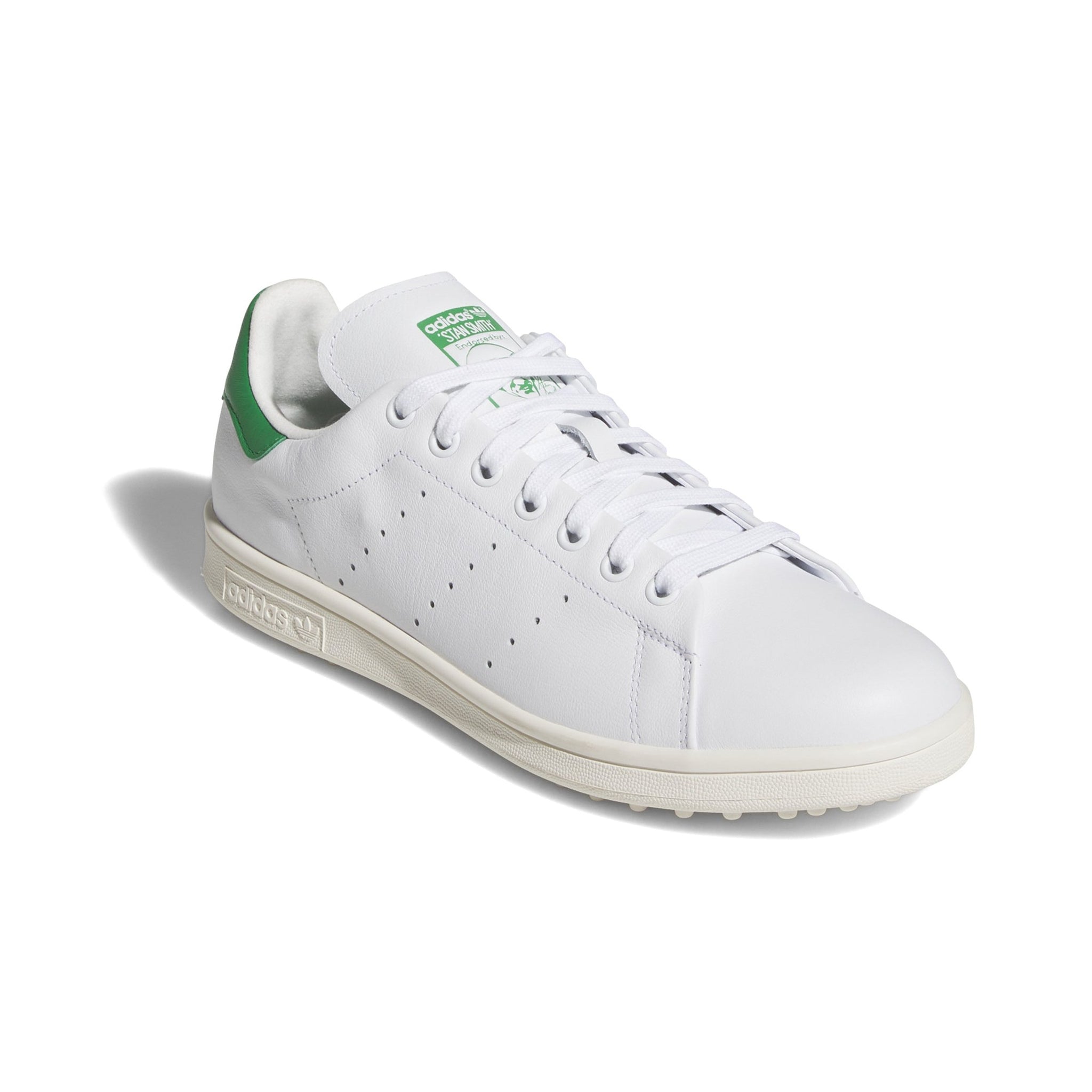 adidas Stan Smith Lux Golf Shoes White/Green/Off White 