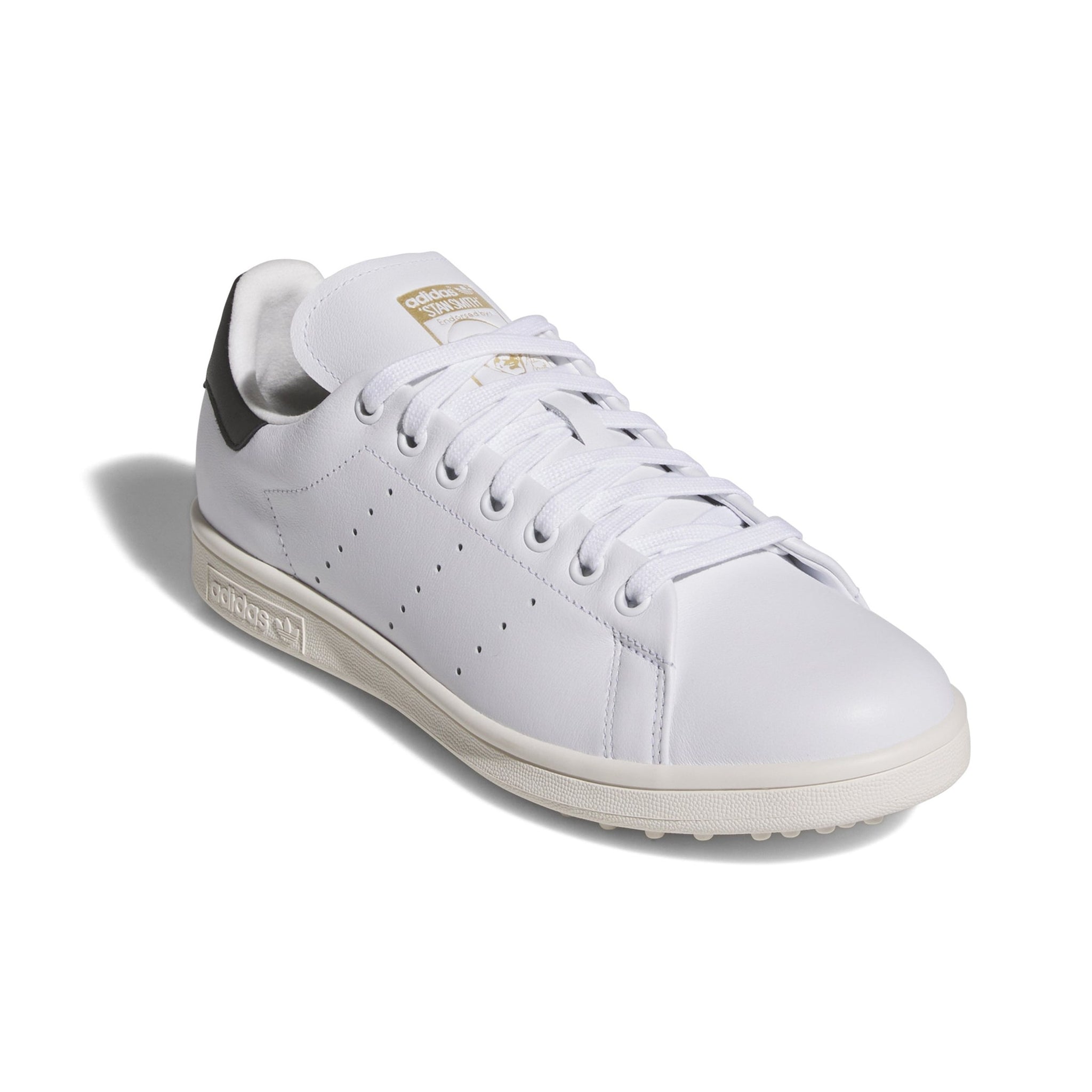 adidas Stan Smith Lux Golf Shoes White/Black/Off White 