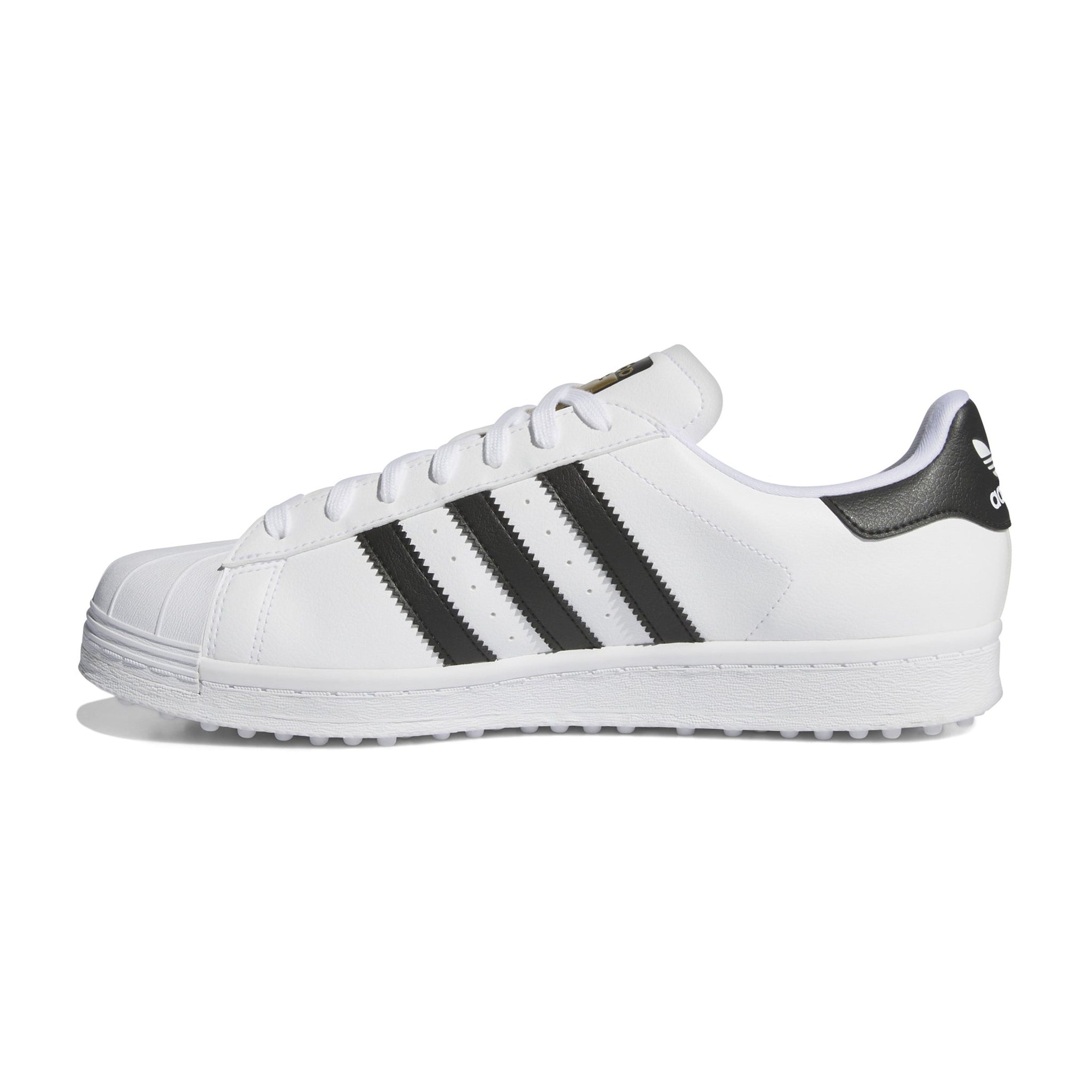 adidas Superstar SL Golf Shoes White/Core Black/Gold