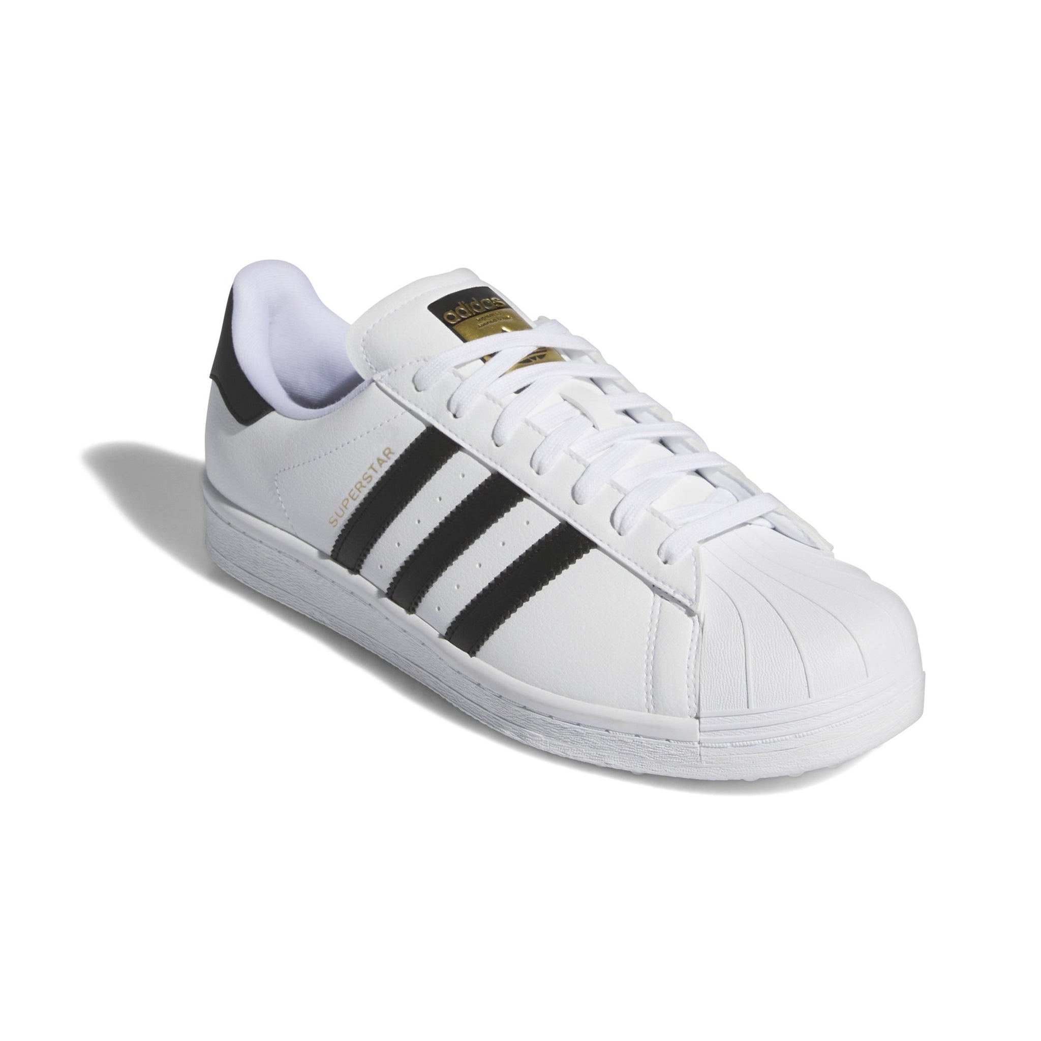 adidas Superstar SL Golf Shoes White/Core Black/Gold