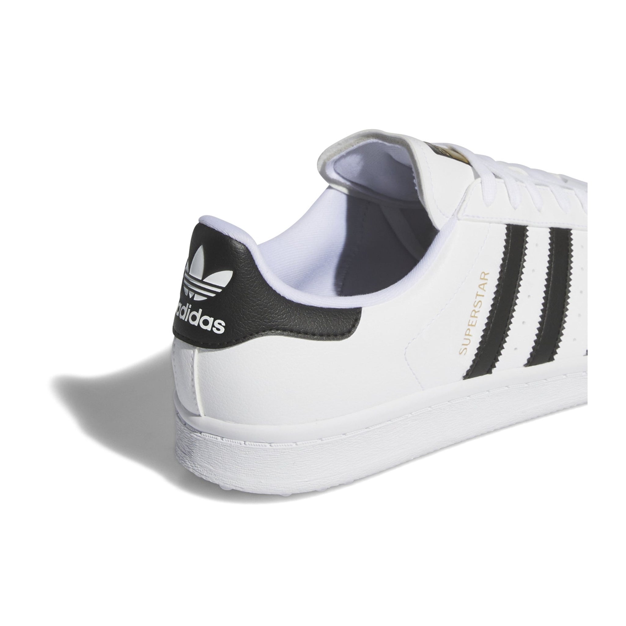 adidas Superstar SL Golf Shoes White/Core Black/Gold