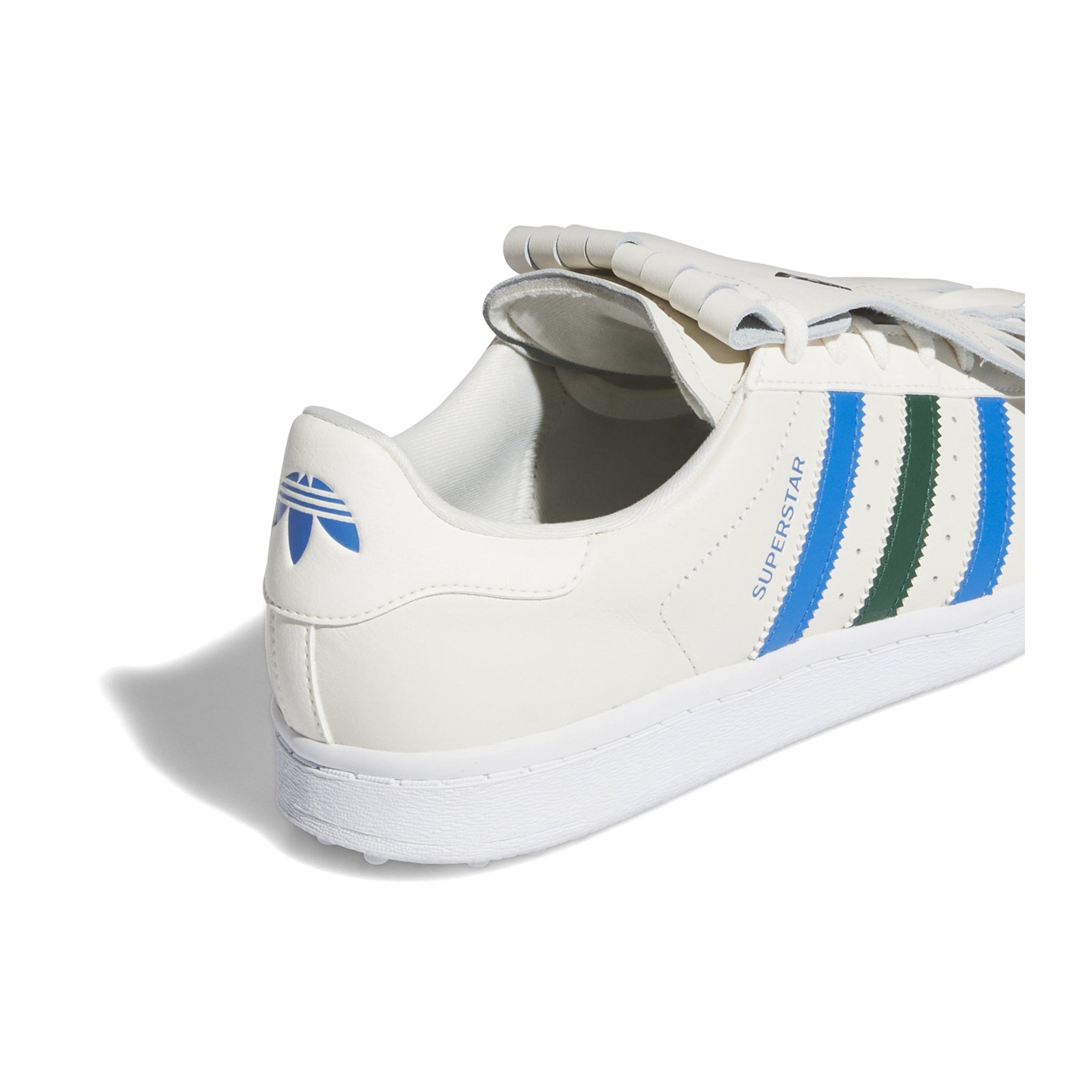 adidas Superstar SL Rolling Links Golf Shoes IH2500 Chalk White Collegiate Green Blue Bird Function18 Restrictedgs