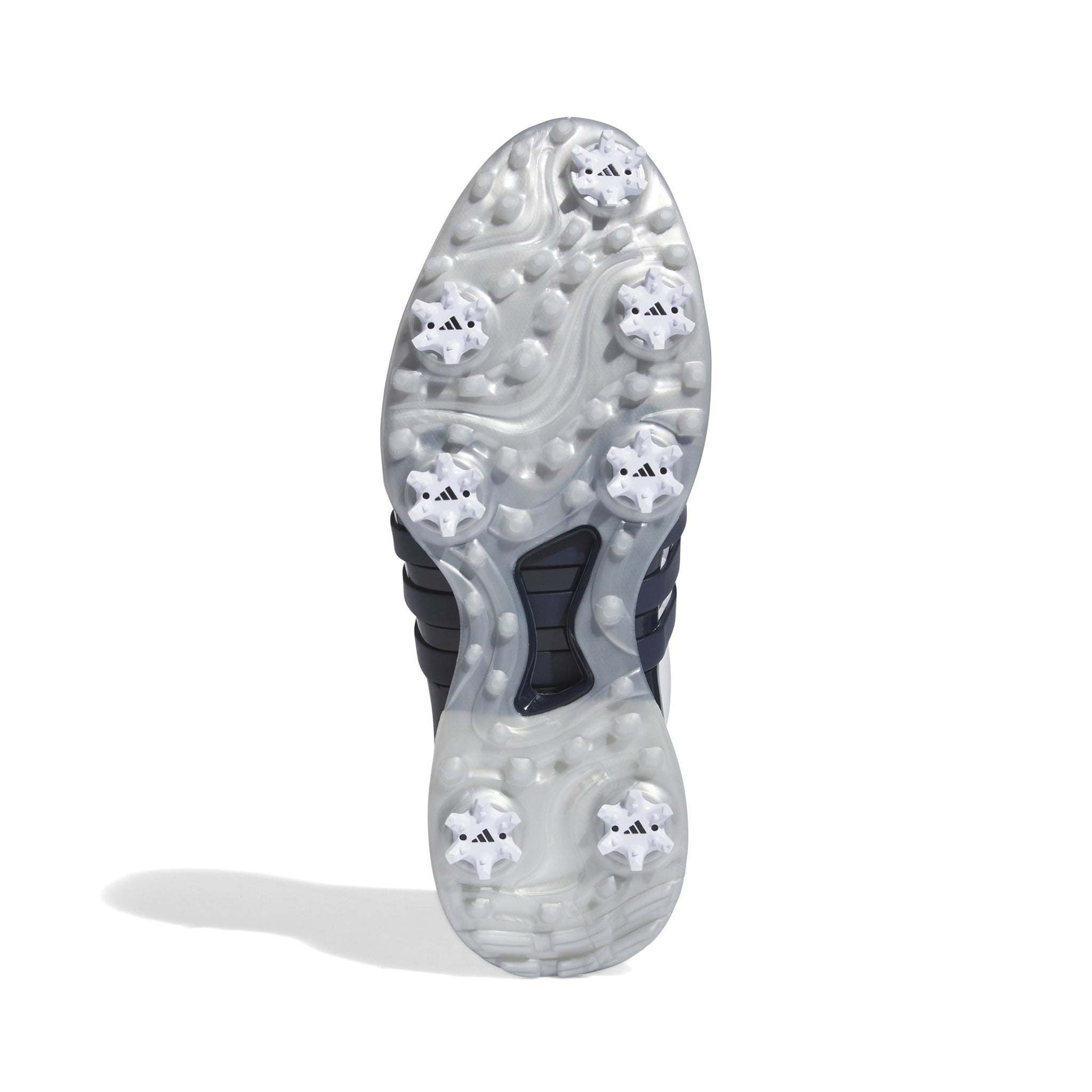 adidas Tour360 24 Golf Shoes Cloud/Navy/Silver