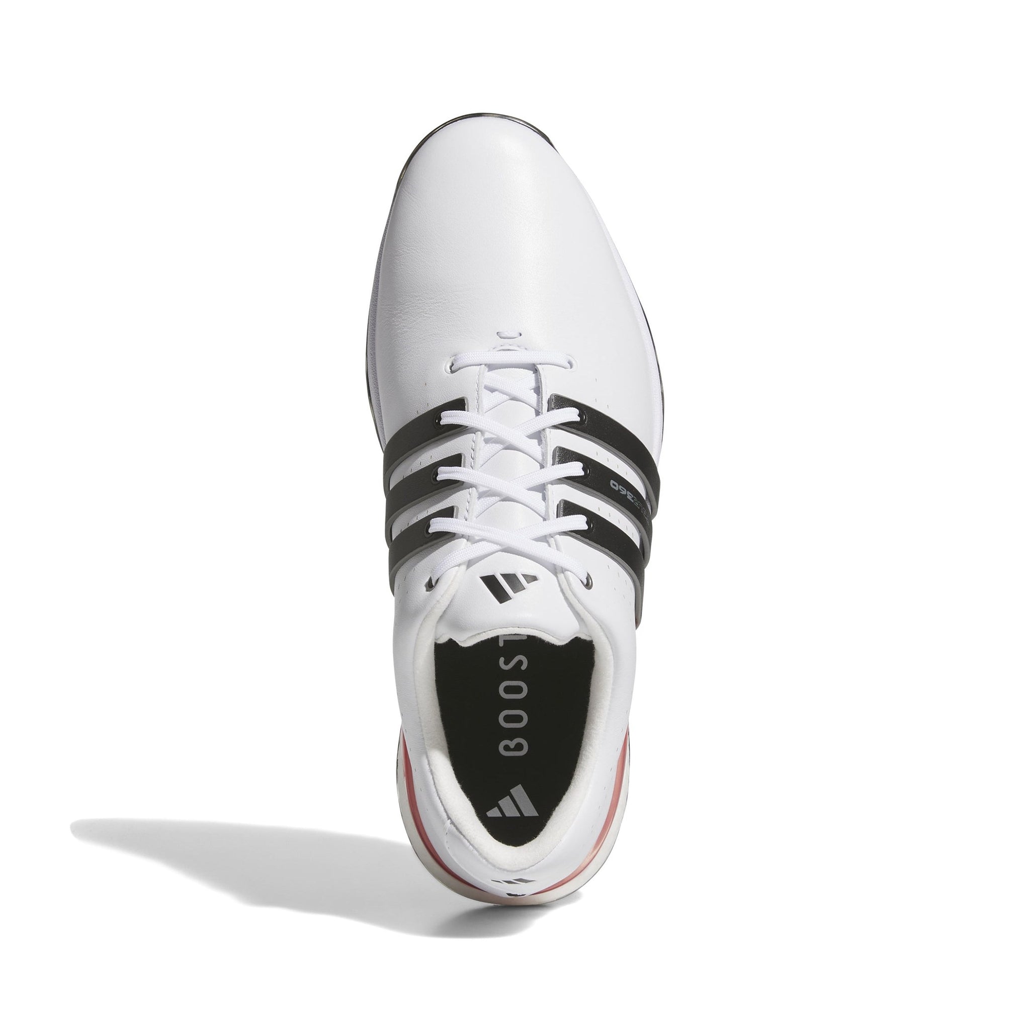 adidas Tour360 24 Golf Shoes White/Black/Lucid Red