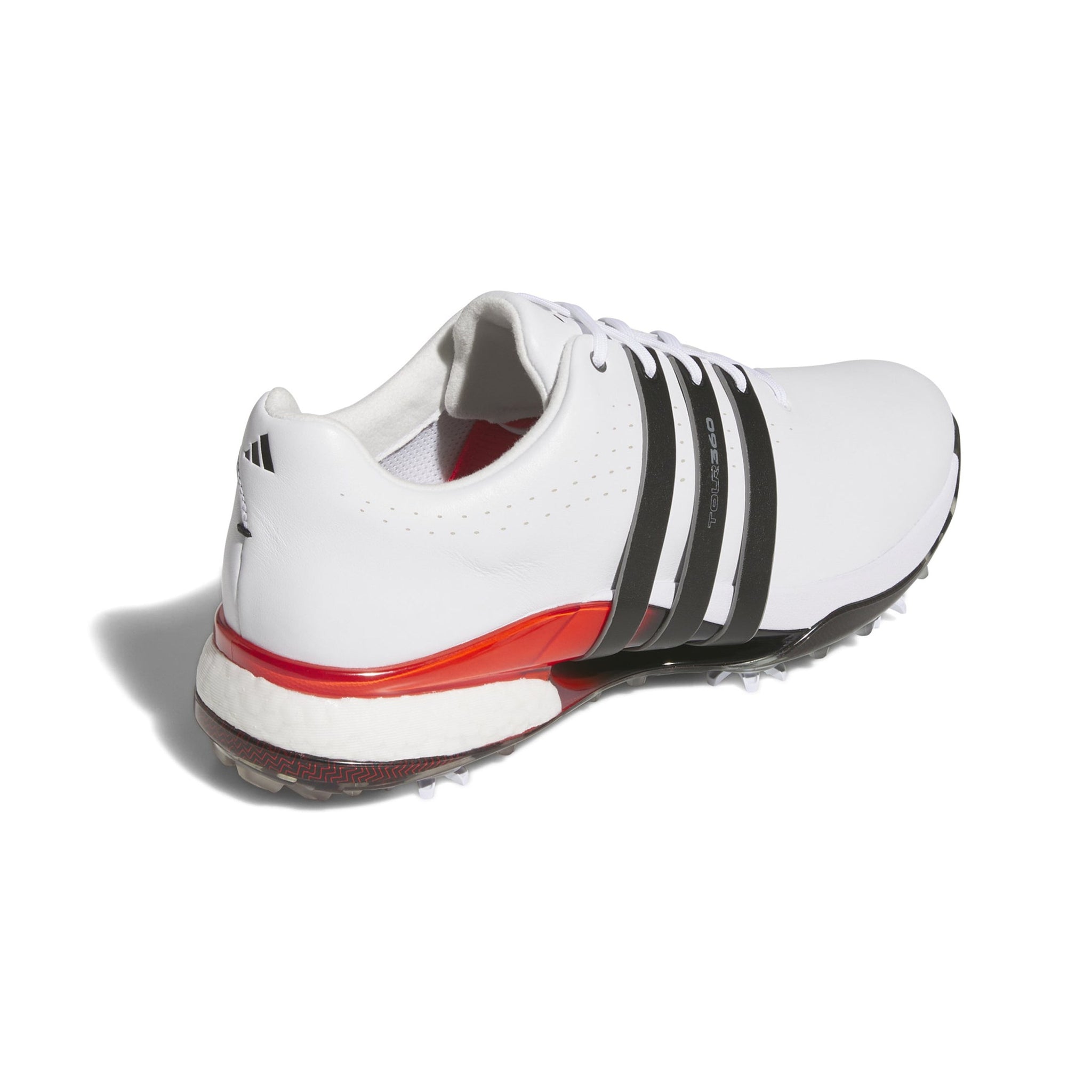 adidas Tour360 24 Golf Shoes White/Black/Lucid Red