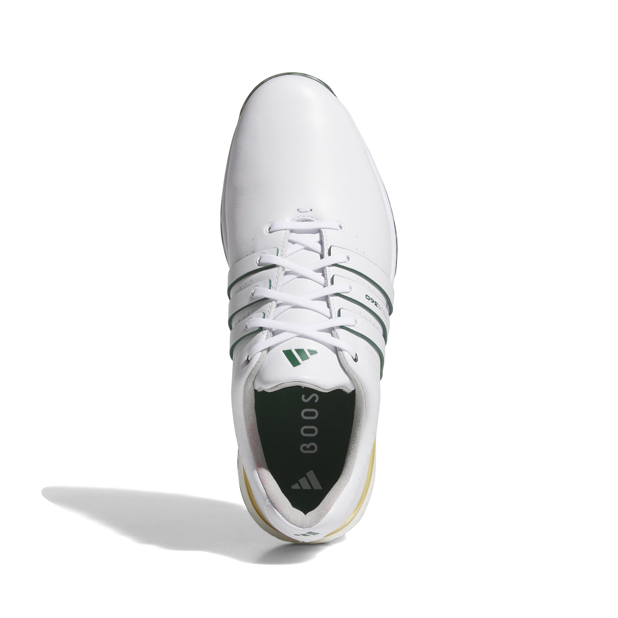 adidas Tour360 24 Golf Shoes White/Green/Yellow