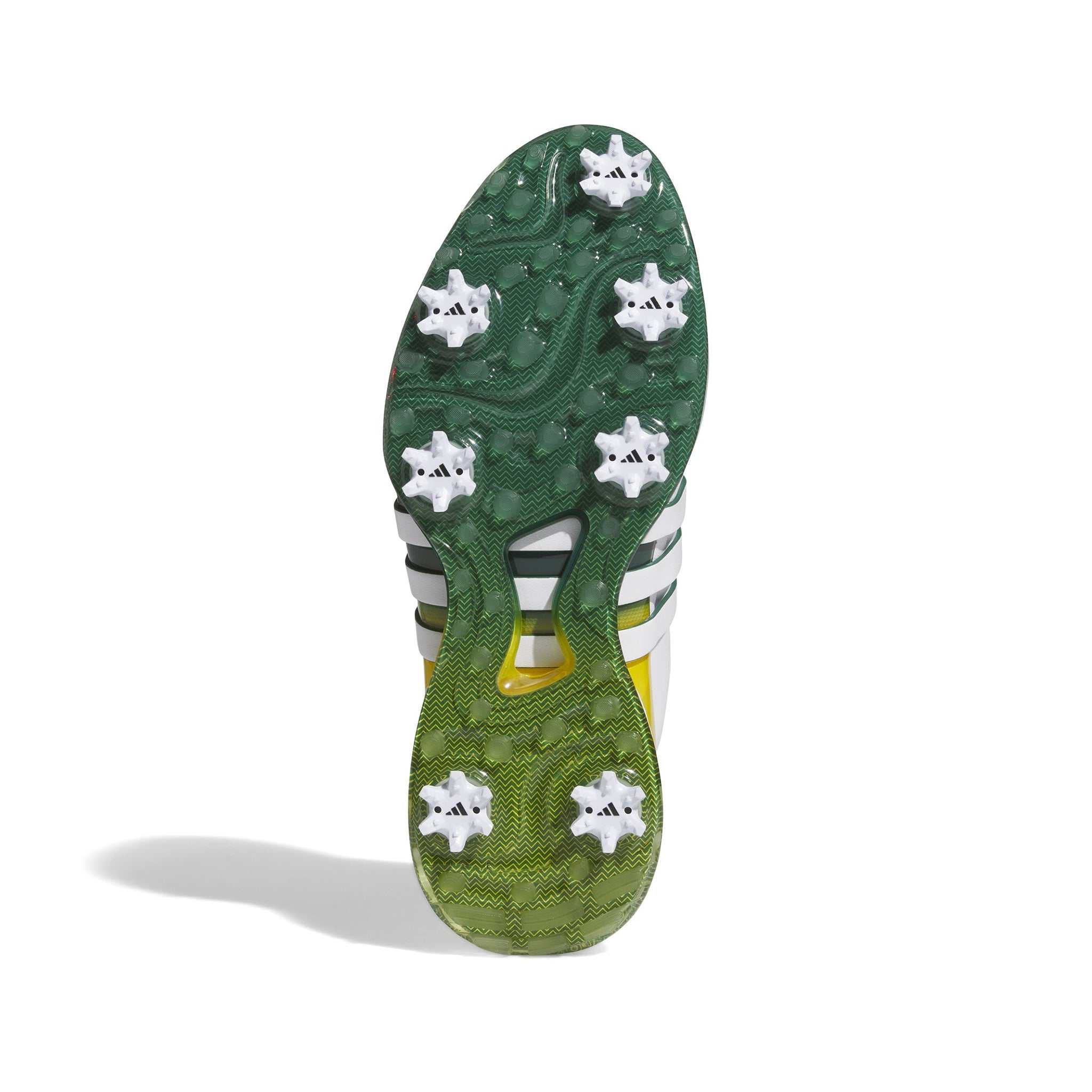 adidas Tour360 24 Golf Shoes White/Green/Yellow