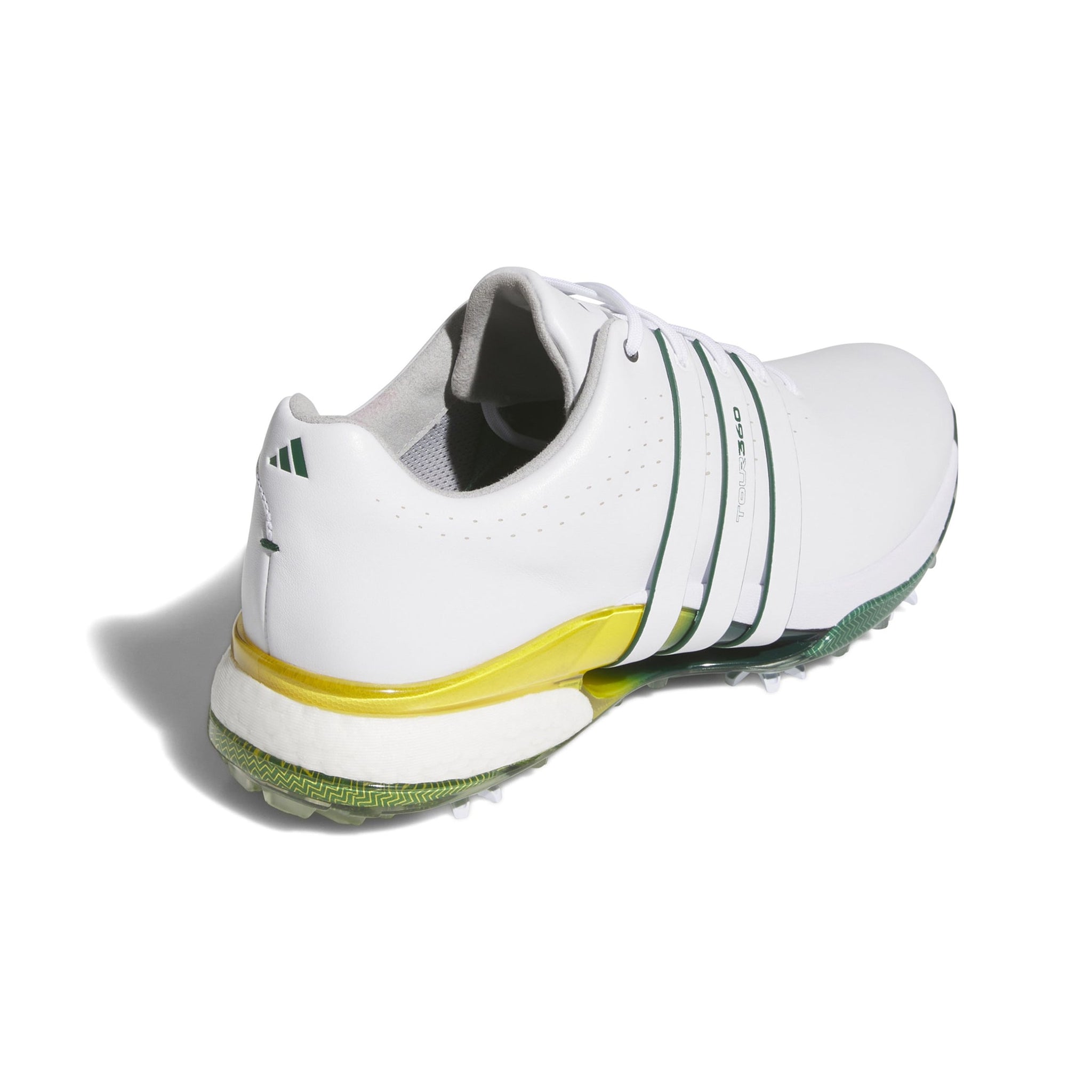adidas Tour360 24 Golf Shoes White/Green/Yellow