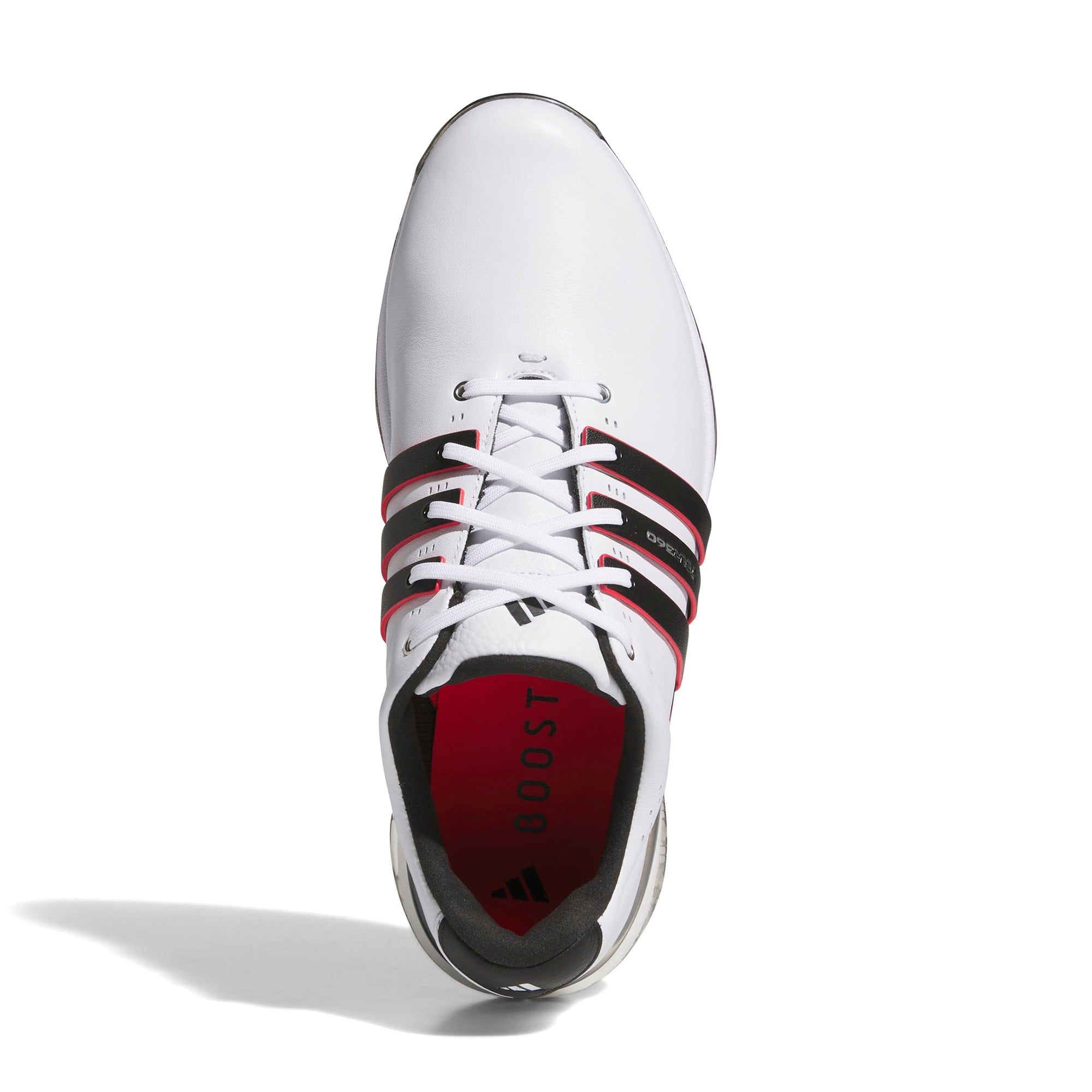 adidas Tour360 25 Spikeless Golf Shoes - White/Black/Lucid Red - IH2197 ...