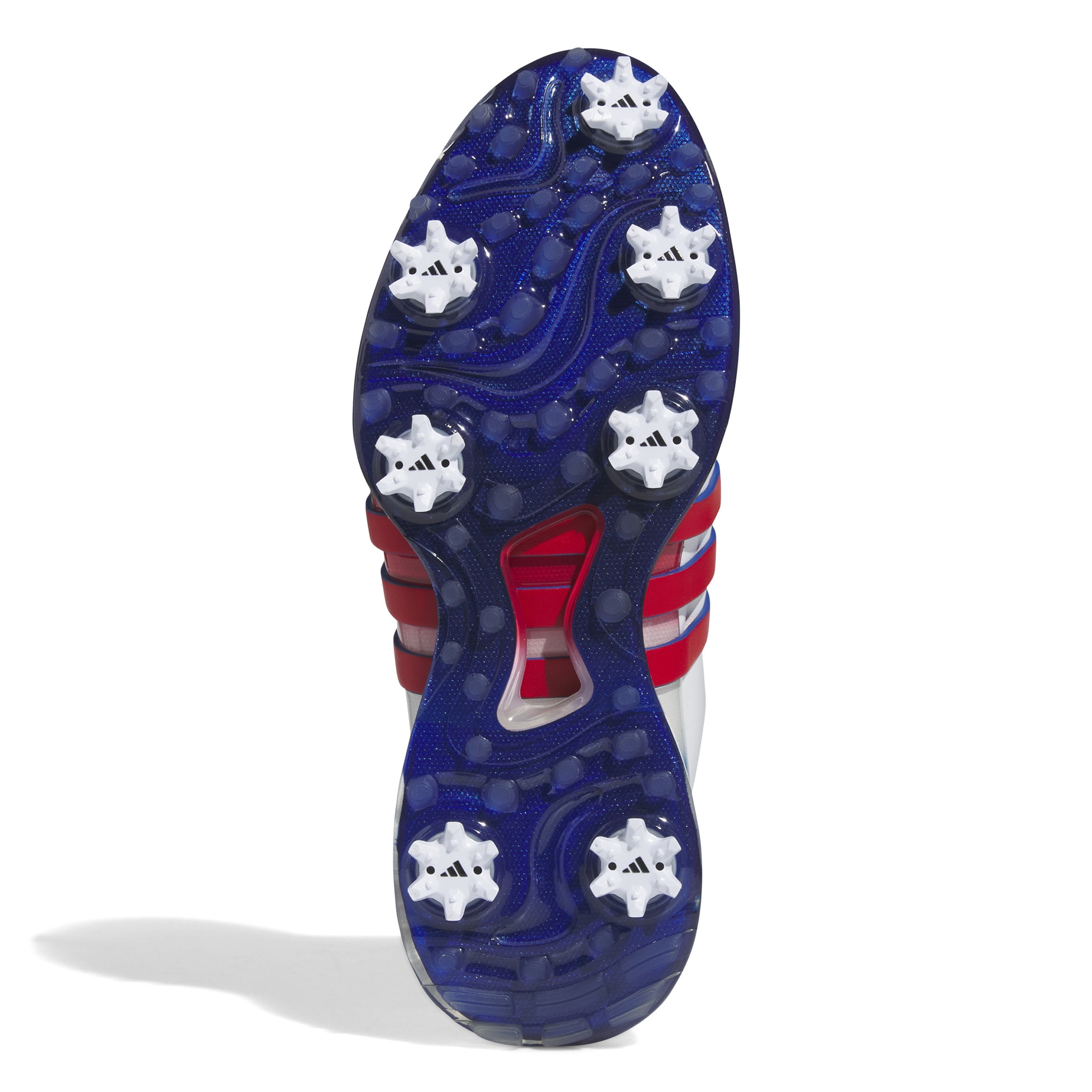 Adidas golf shoes red white blue deals