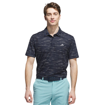 adidas Golf Ultimate365 Mesh Stripe Print Shirt