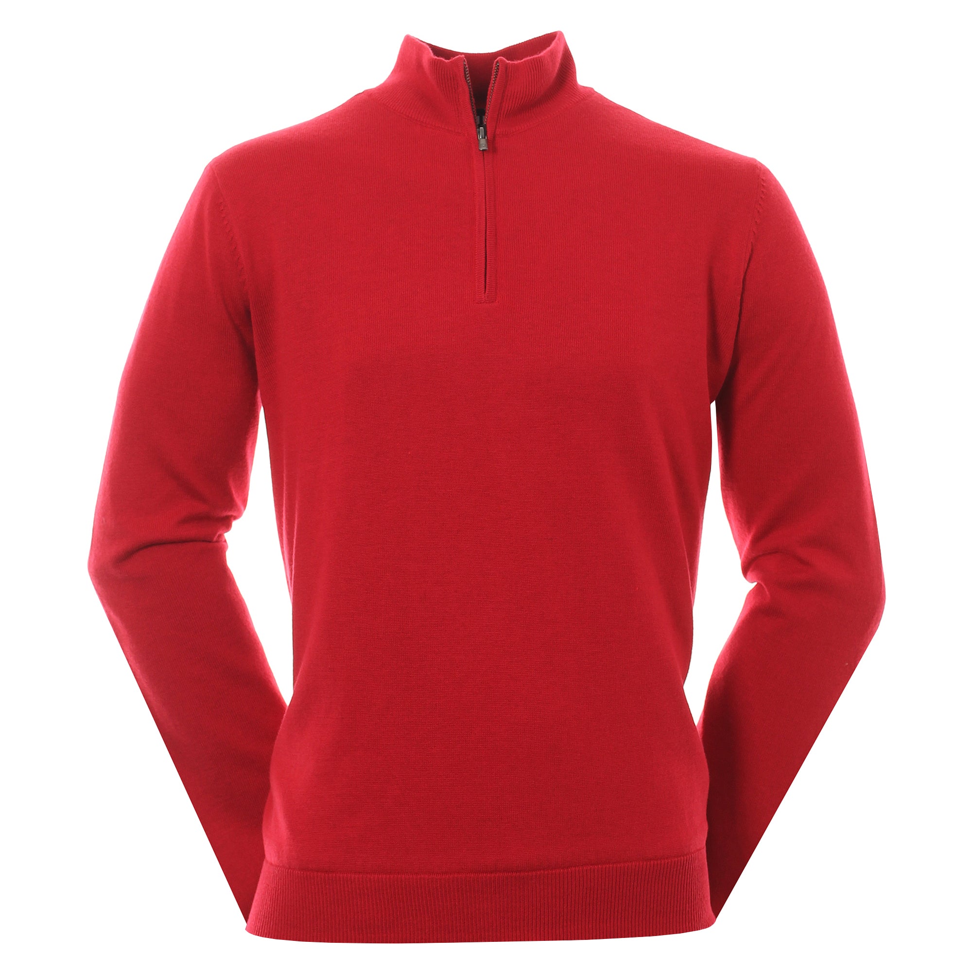 footjoy-wool-blend-lined-1-2-zip-sweater-90213-red