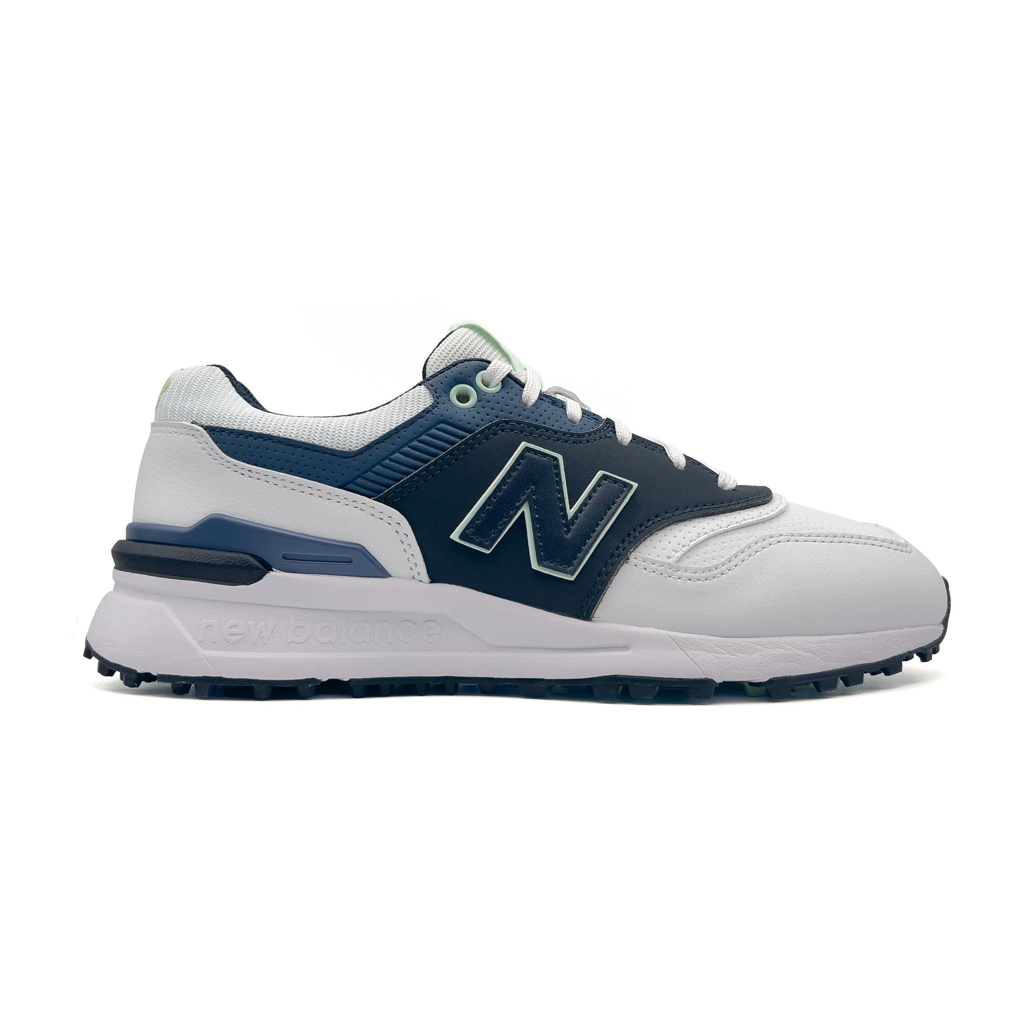 New Balance 997 SL Golf Shoes White/Navy