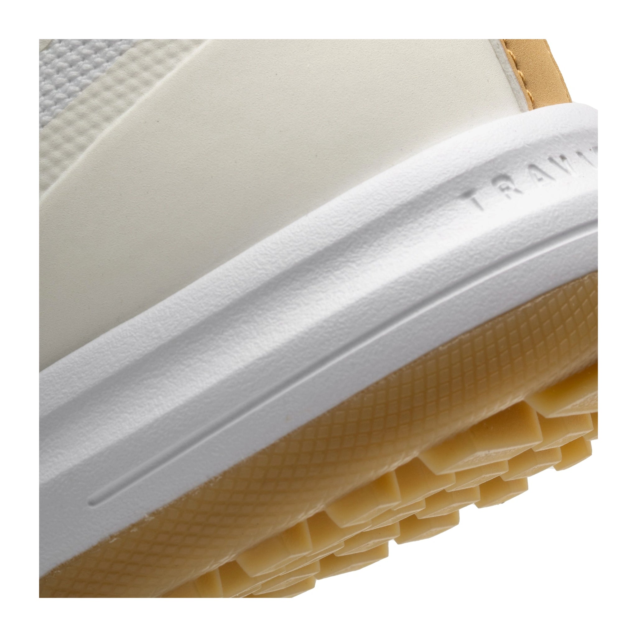 TravisMathew The Daily Pro Hybrid Golf Shoes White/Gum 