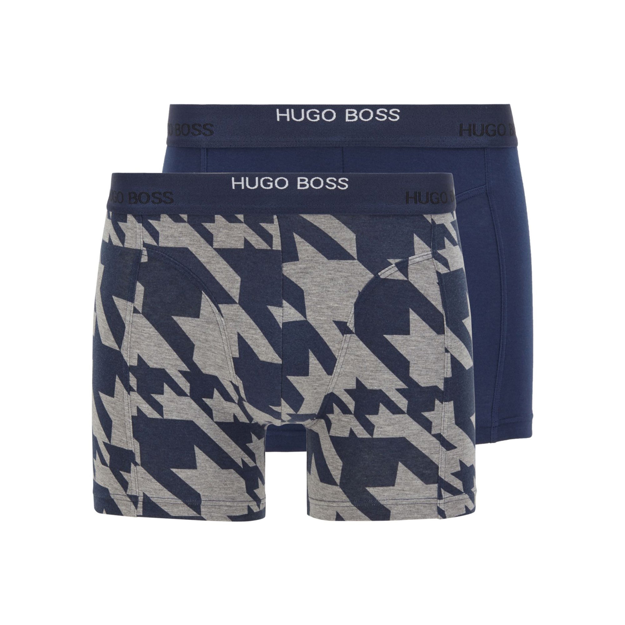 BOSS Boxer Brief 2-Pack Print 50437186 Open Blue 472 | Function18 ...