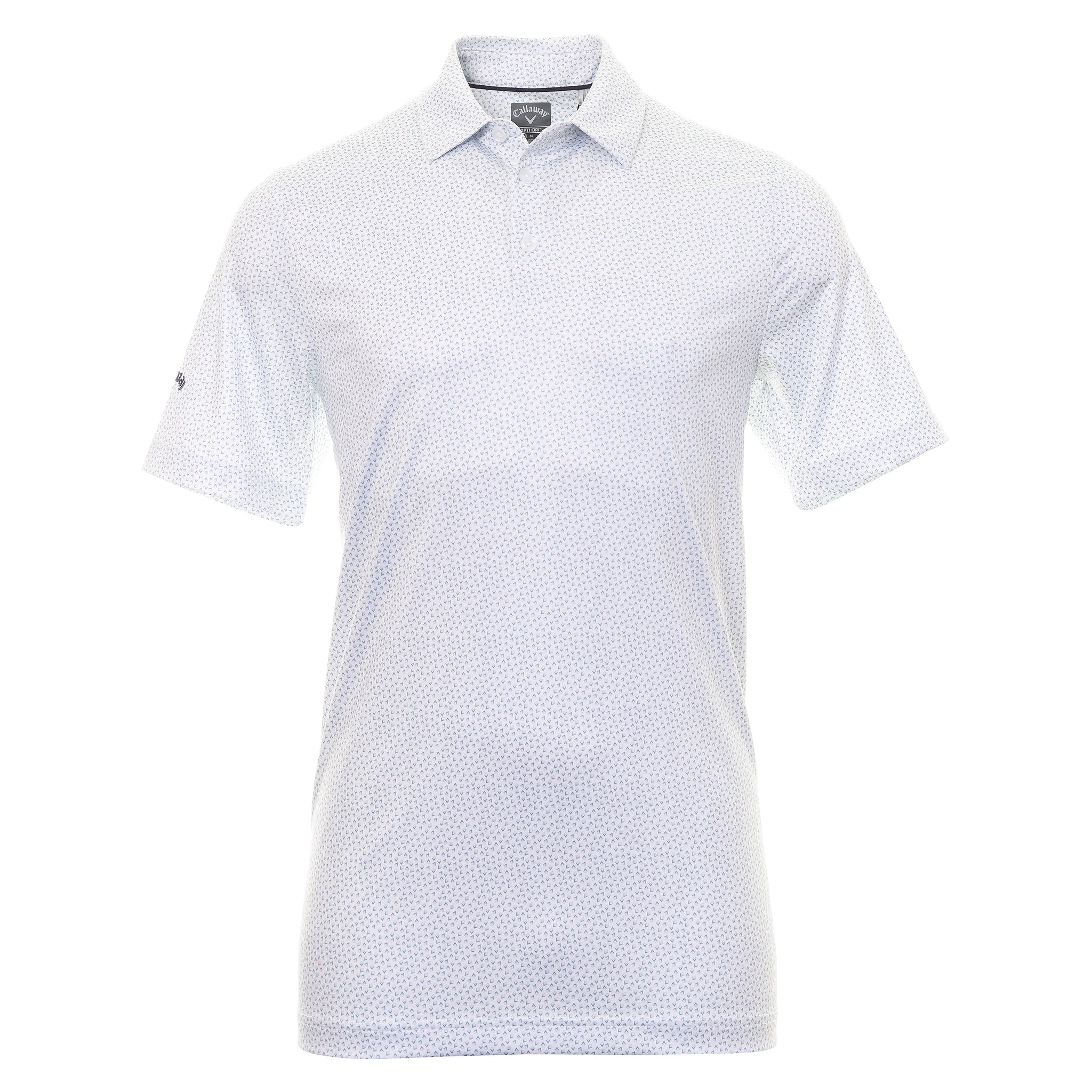 Callaway Golf Geo Chev Print Shirt CGKFC049 White 100 & Function18 ...