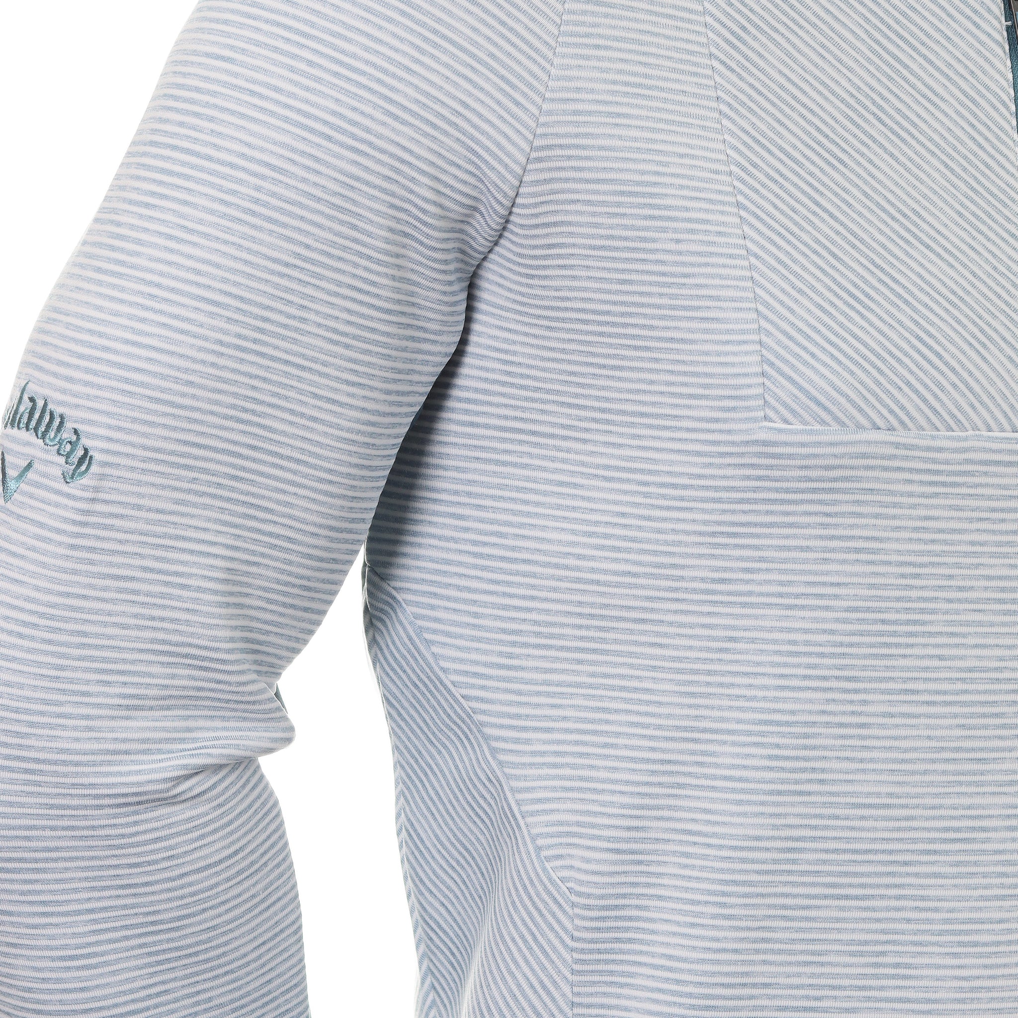 Callaway Golf Heather Stripe Fleece 1/4 Zip