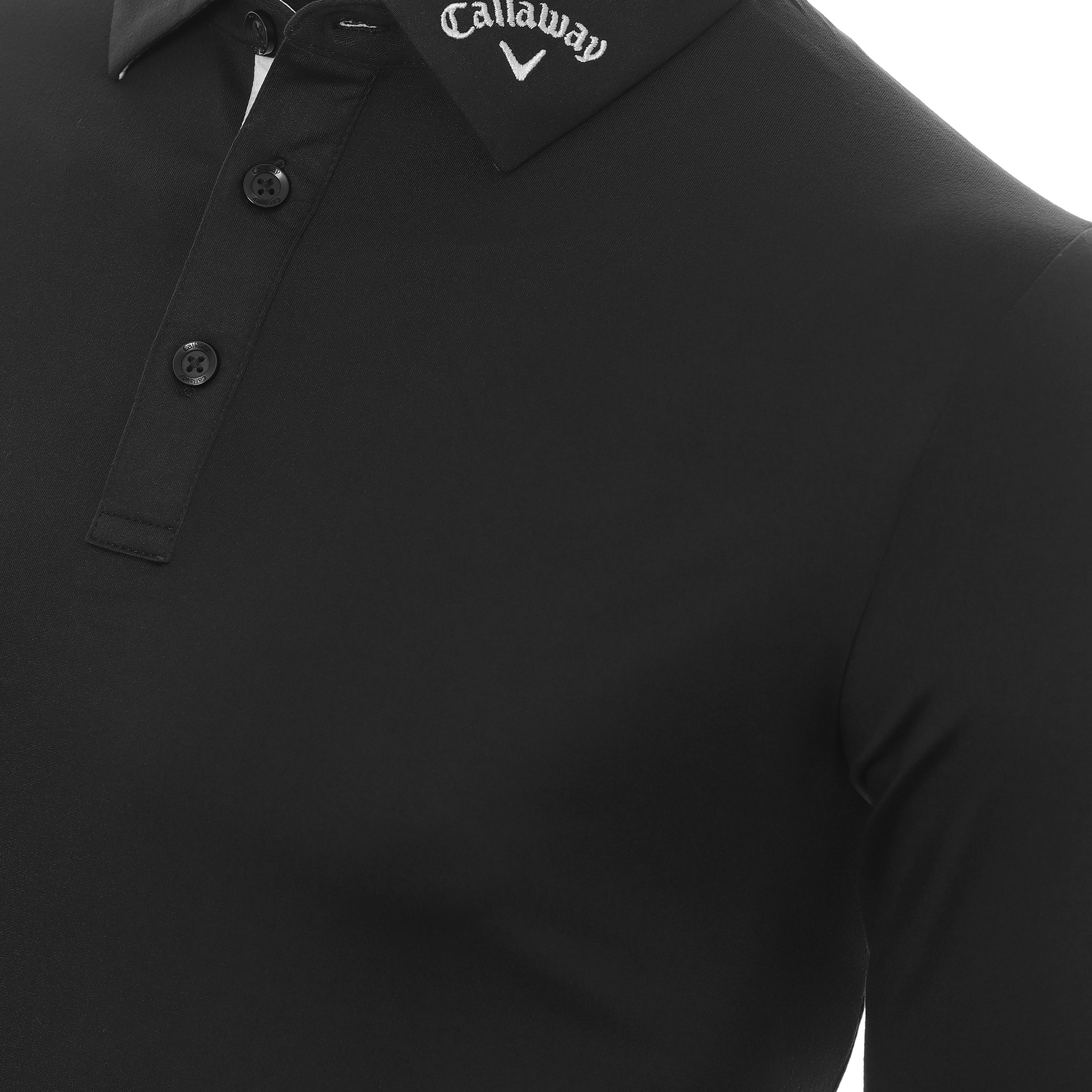 Callaway Golf Long Sleeve Performance Shirt CGKFC058 Caviar 002