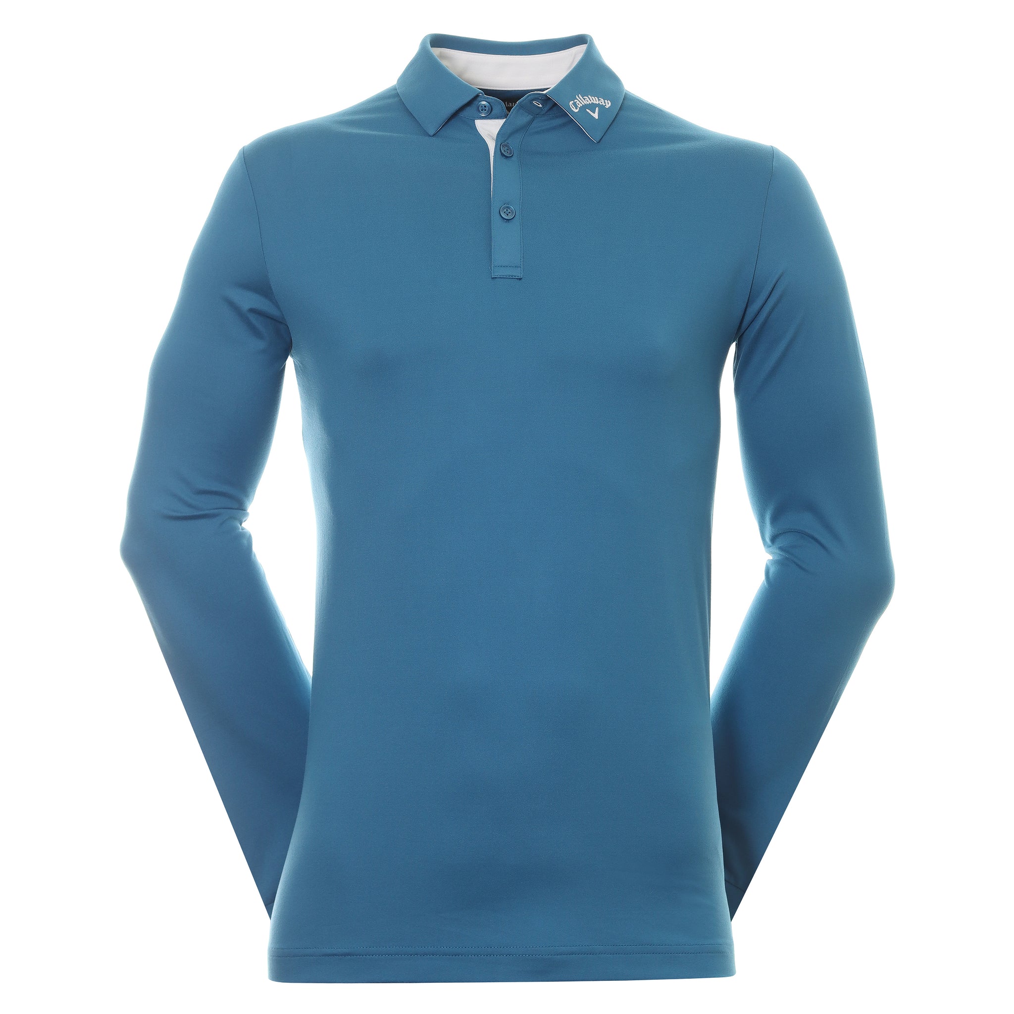 Callaway Golf Long Sleeve Performance Shirt CGKFC058 Vallarta Blue 428