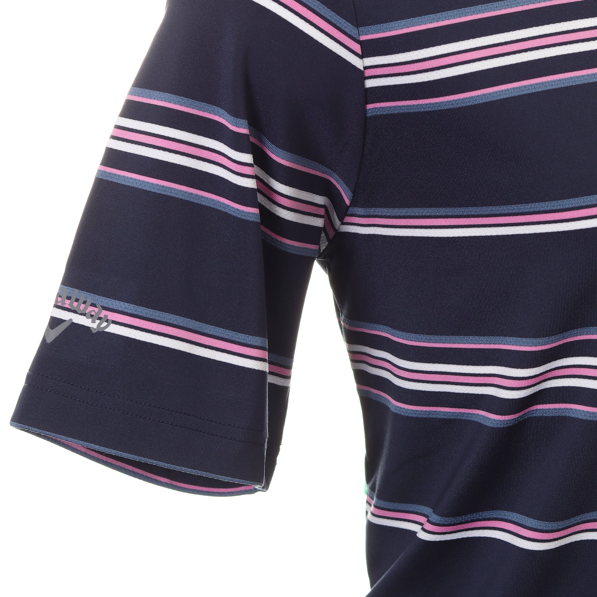 Callaway Golf Ventilated Stripe Shirt Peacoat 410