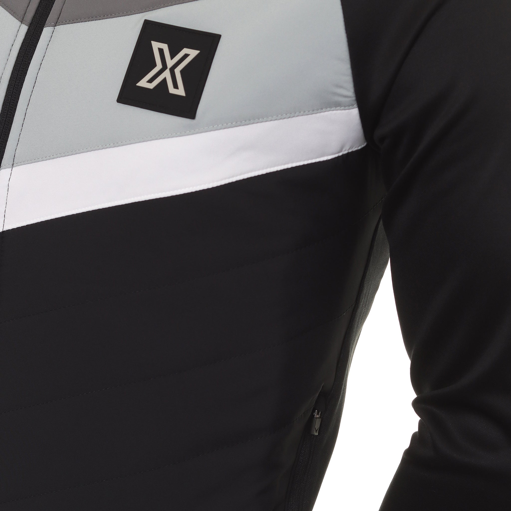 Callaway Golf XSeries Chev Colour Block Mixed Media Jacket CGJSD035