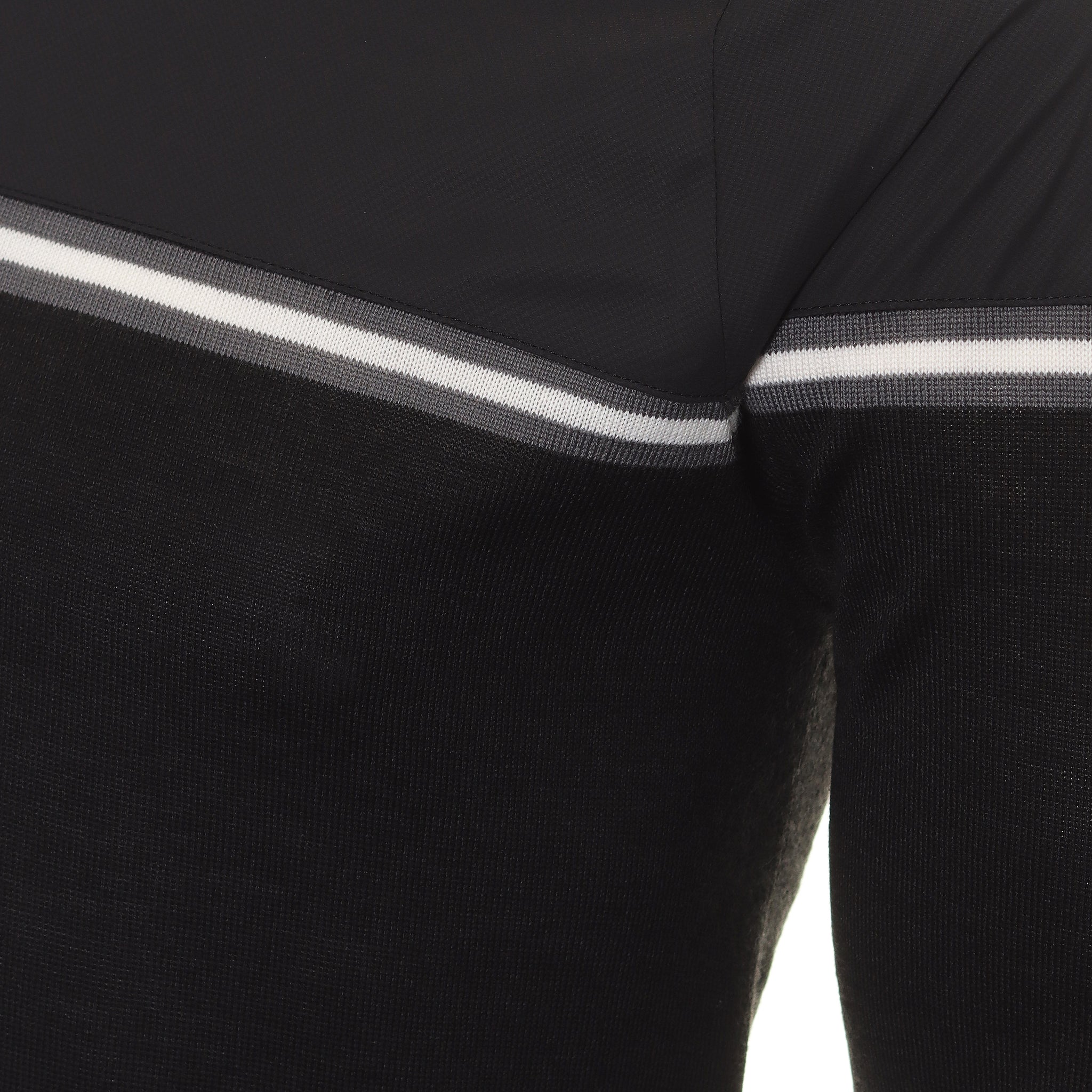 Callaway Golf XSeries Mixed Media Sweater CGGSD036 Dark Caviar Heather 006 & Function18