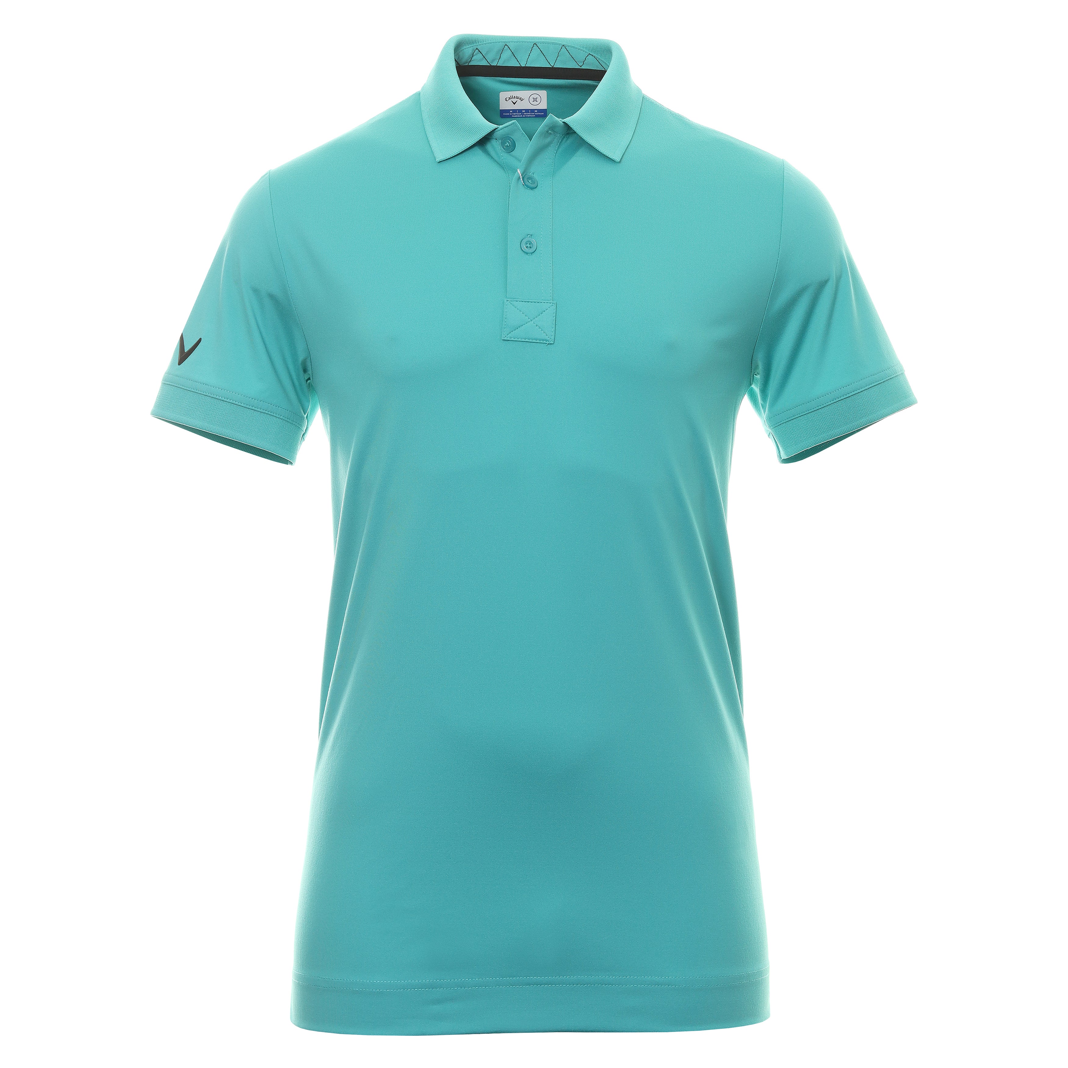 Callaway Golf XSeries Solid Ribbed Shirt CGKSB011 Baltic 399
