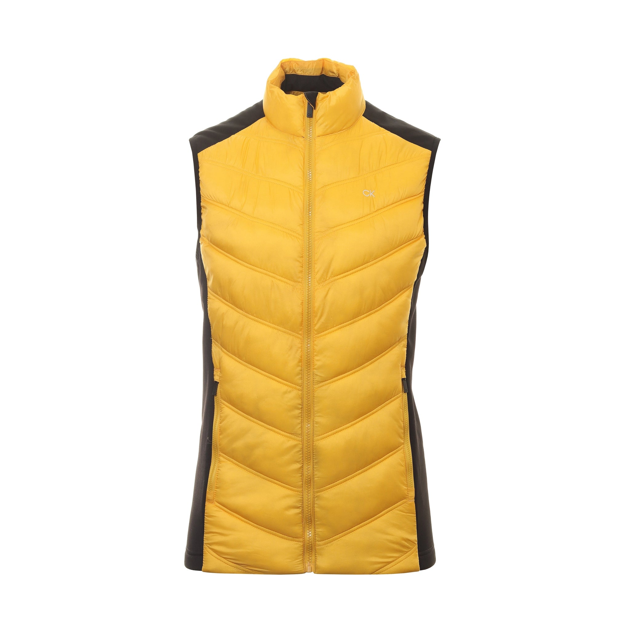 Calvin Klein Golf Frontera Hybrid Gilet Mustard