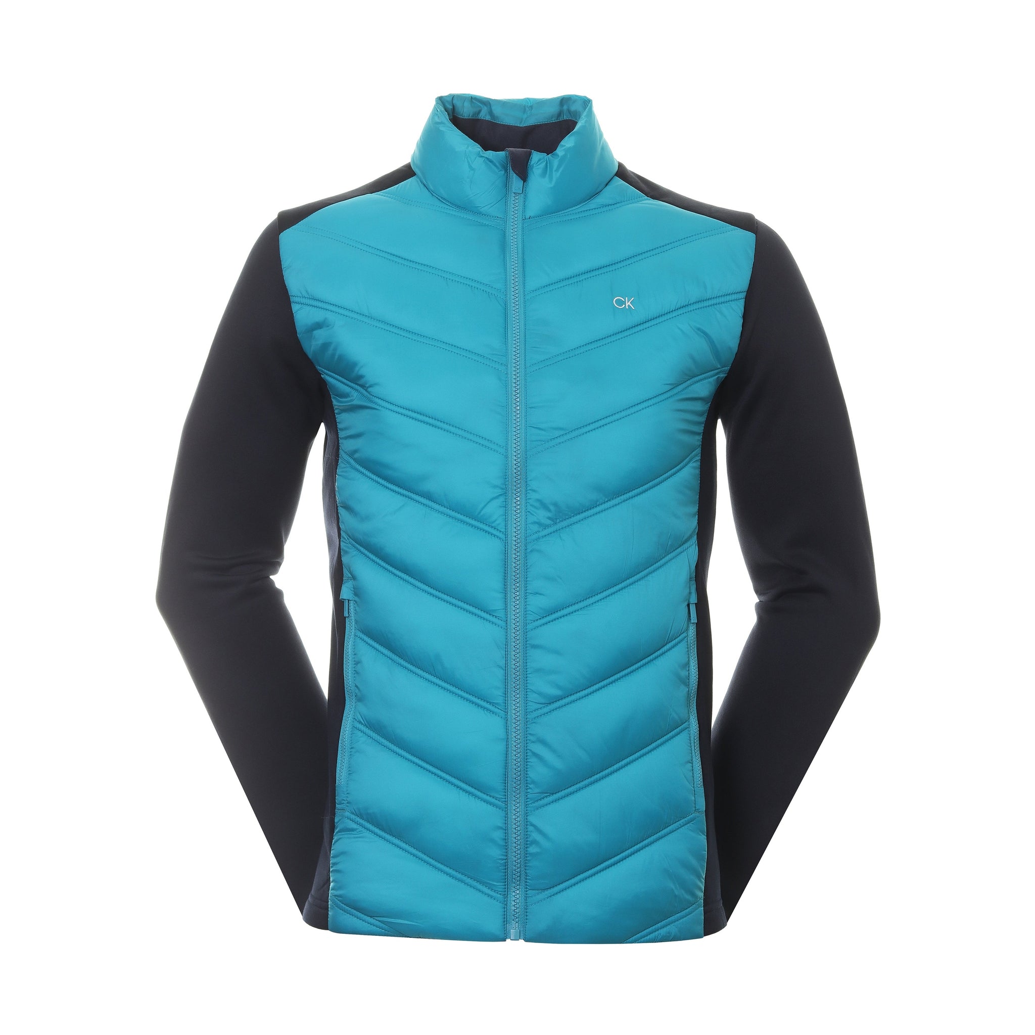 Calvin Klein Golf Frontera Hybrid Jacket Caribbean