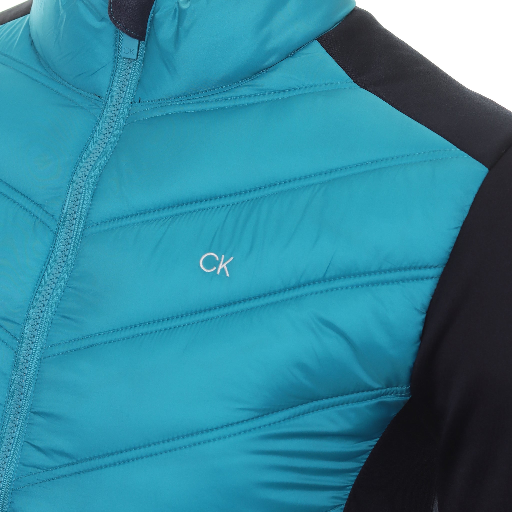 Calvin Klein Golf Frontera Hybrid Jacket Caribbean