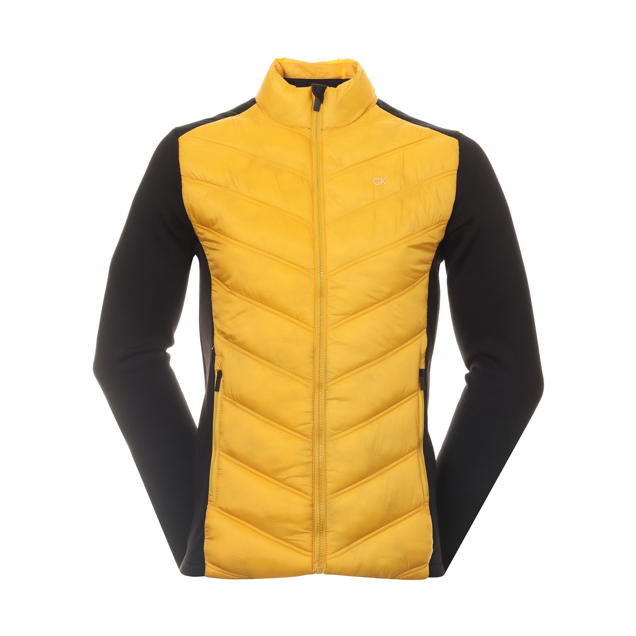 Calvin Klein Golf Frontera Hybrid Jacket Mustard