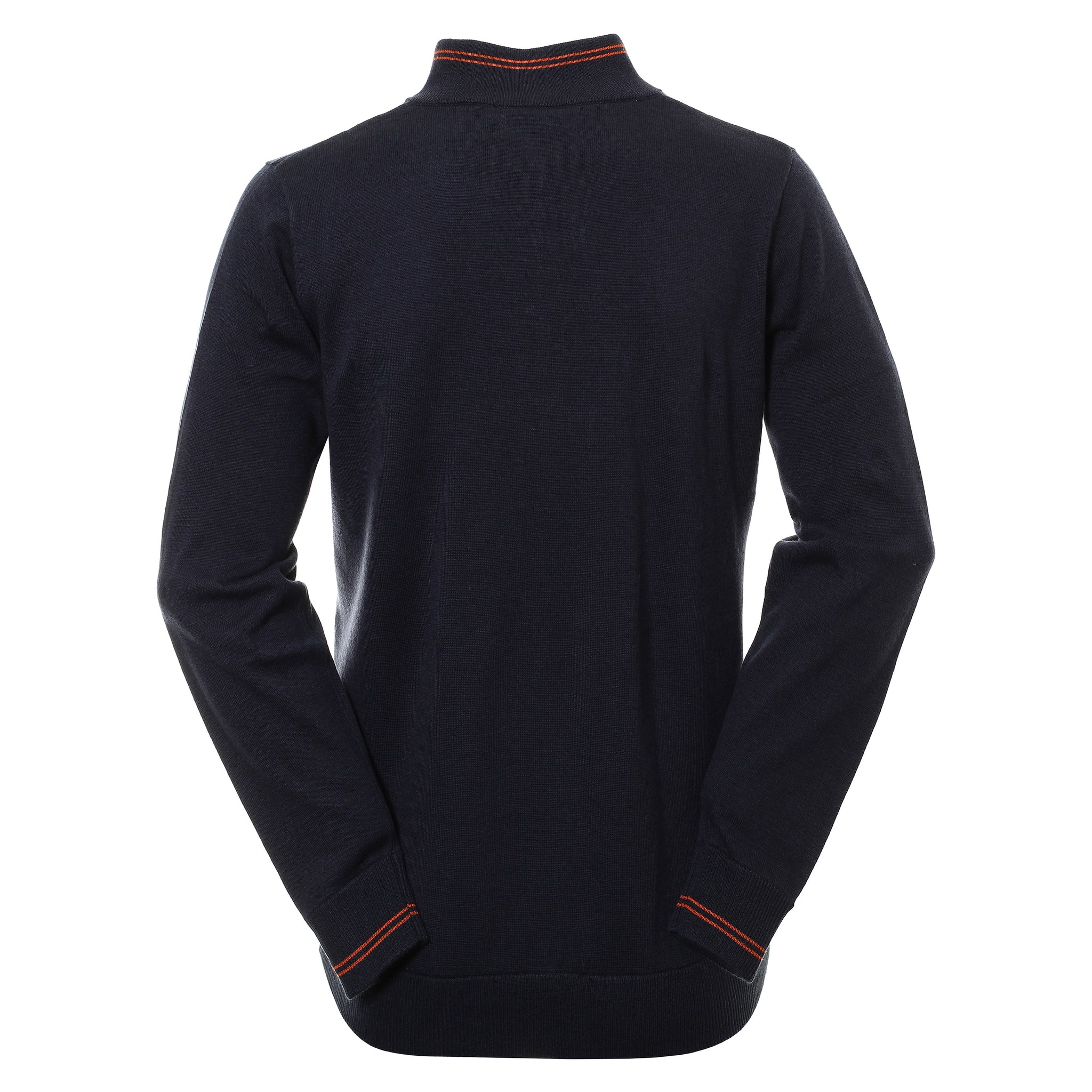 calvin-klein-golf-monaco-1-2-zip-sweater-c9557-denim-marl-orange